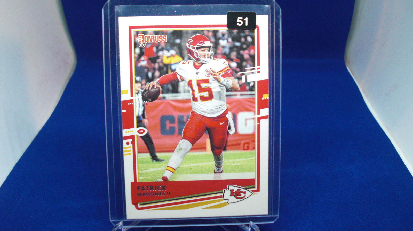 patrick mahomes: in top loader