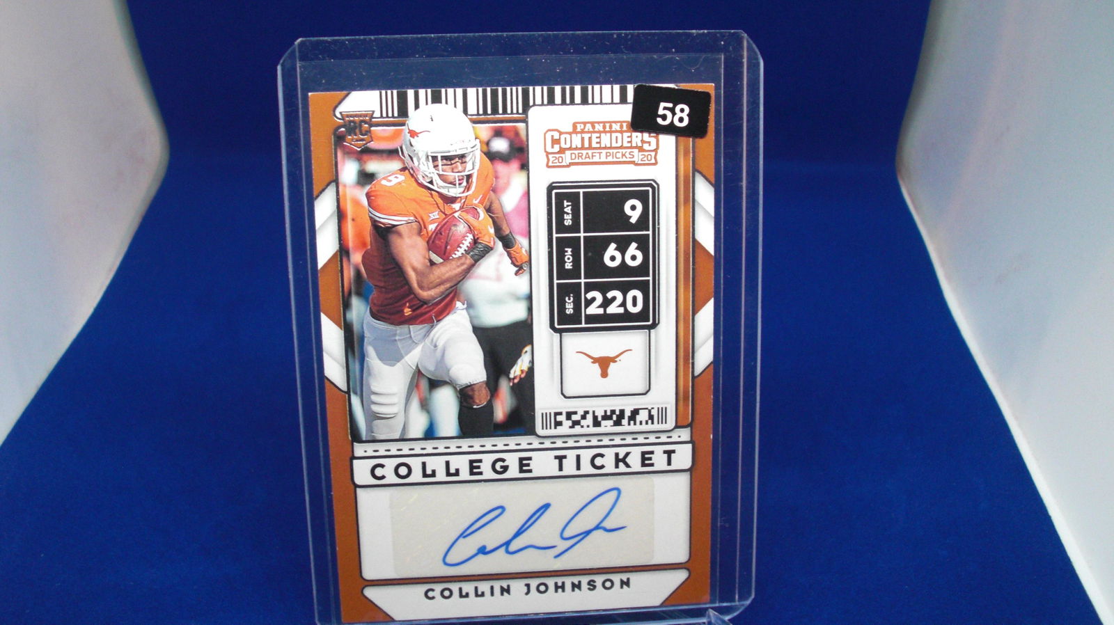 colliin johnson signature rookie (1 of 1)