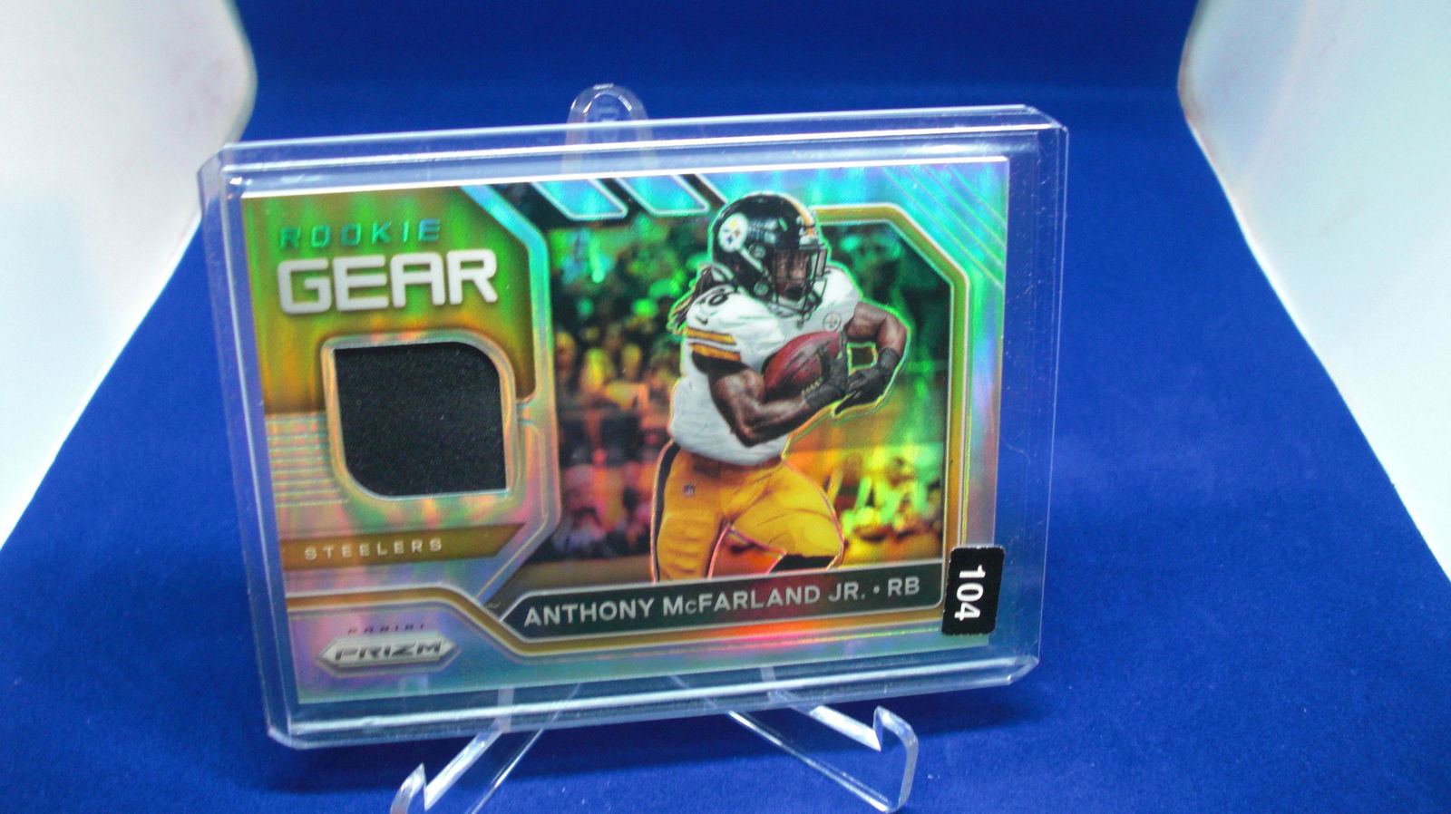 anthony mcfarland jersey rookie gear prizm (1 of 1)