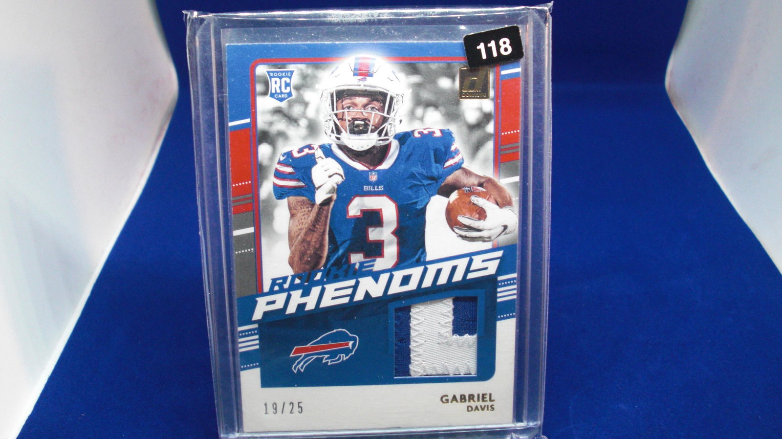 gabriel davis rookie jersey #19/25 (1 of 1)