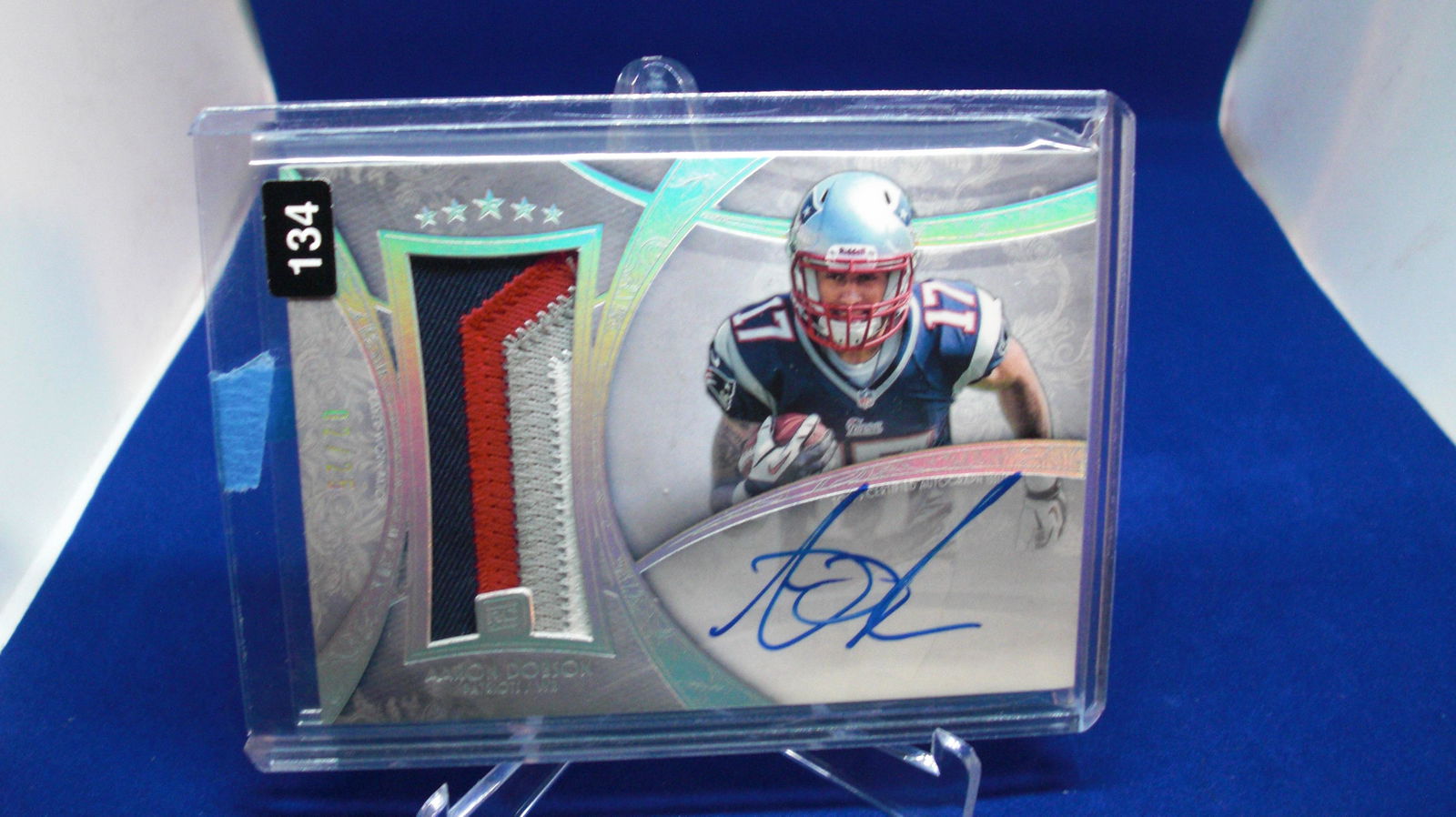 aaron dobson signature jersey #02/25 (1 of 1)
