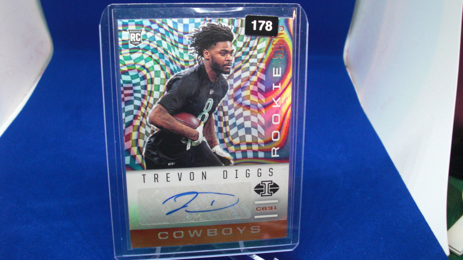 trevon diggs signature rookie (1 of 1)