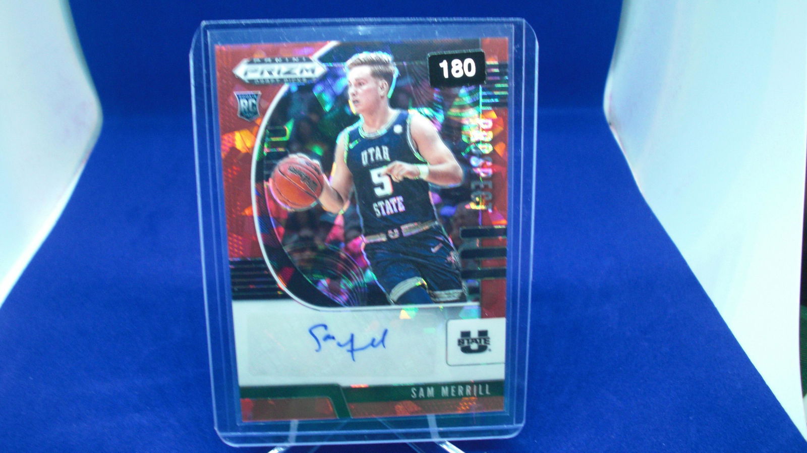 sam merrill rookie red prizm signature (1 of 1)