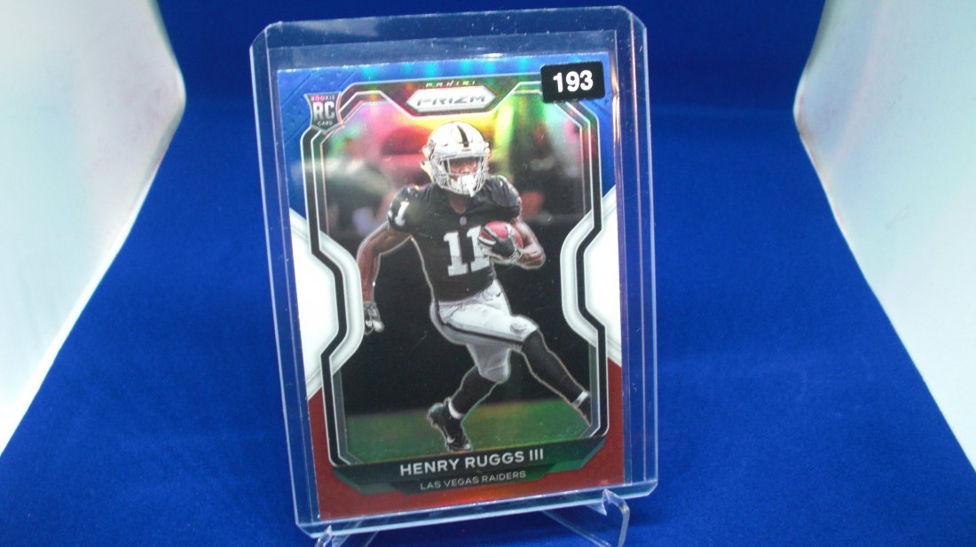 henry ruggs rookie red/white/blue (1 of 1)