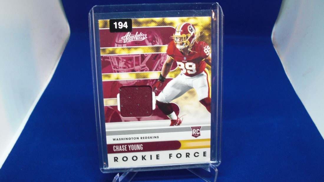 chase young jersey rookie absolute (1 of 1)