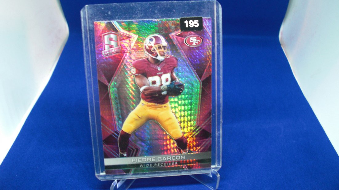 spectra purple pierre garcon #02/15: in top loader