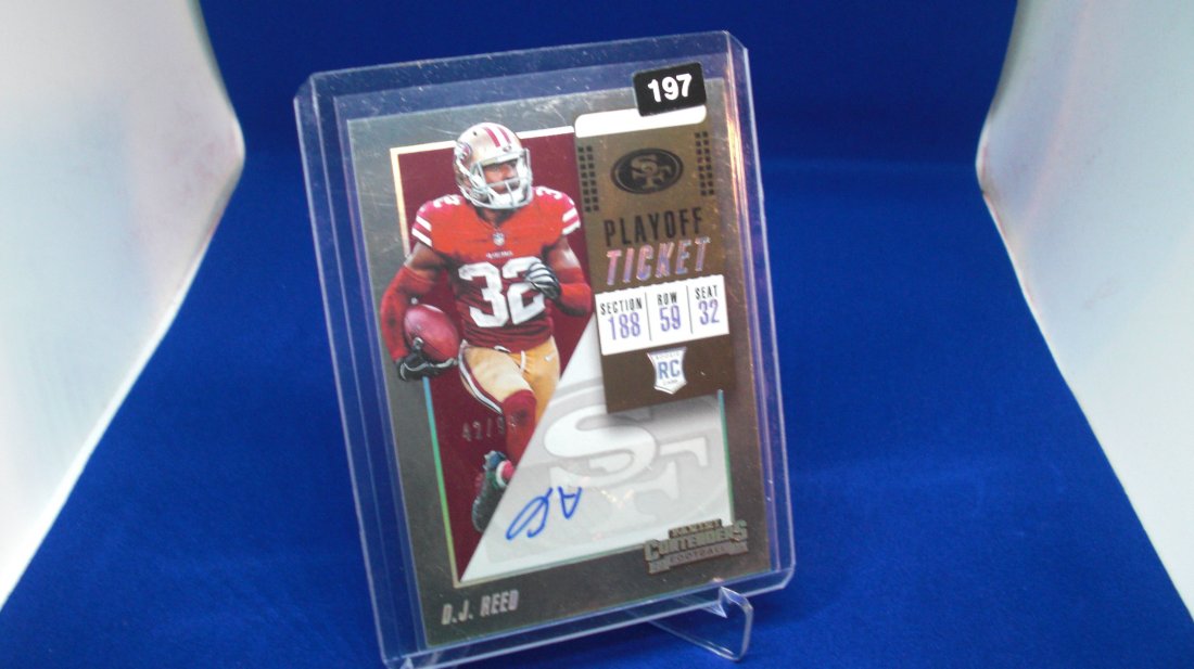 d.j reed signature #42/99 (1 of 1)