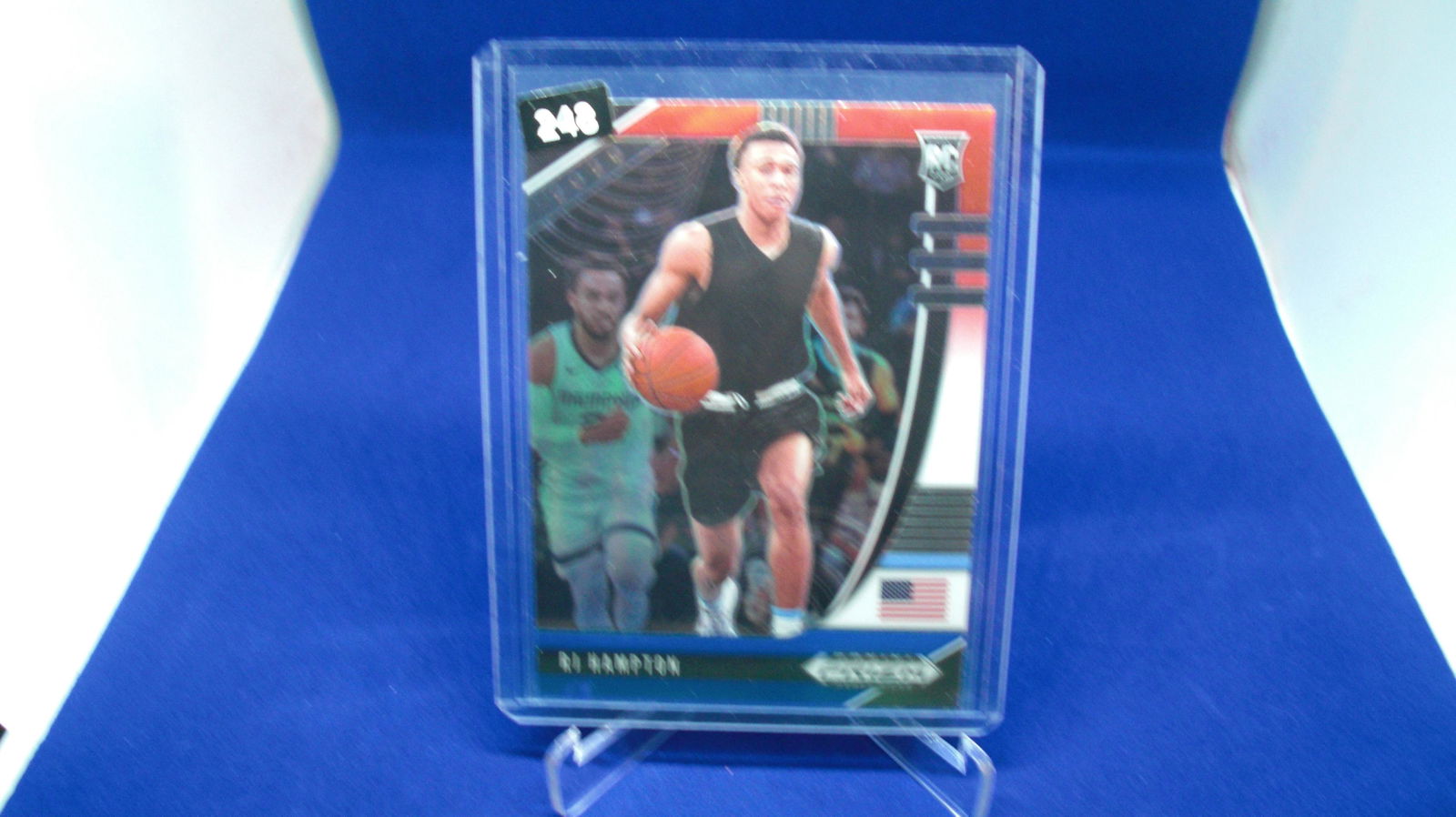 rj hampton rookie prizm red white blue (1 of 1)