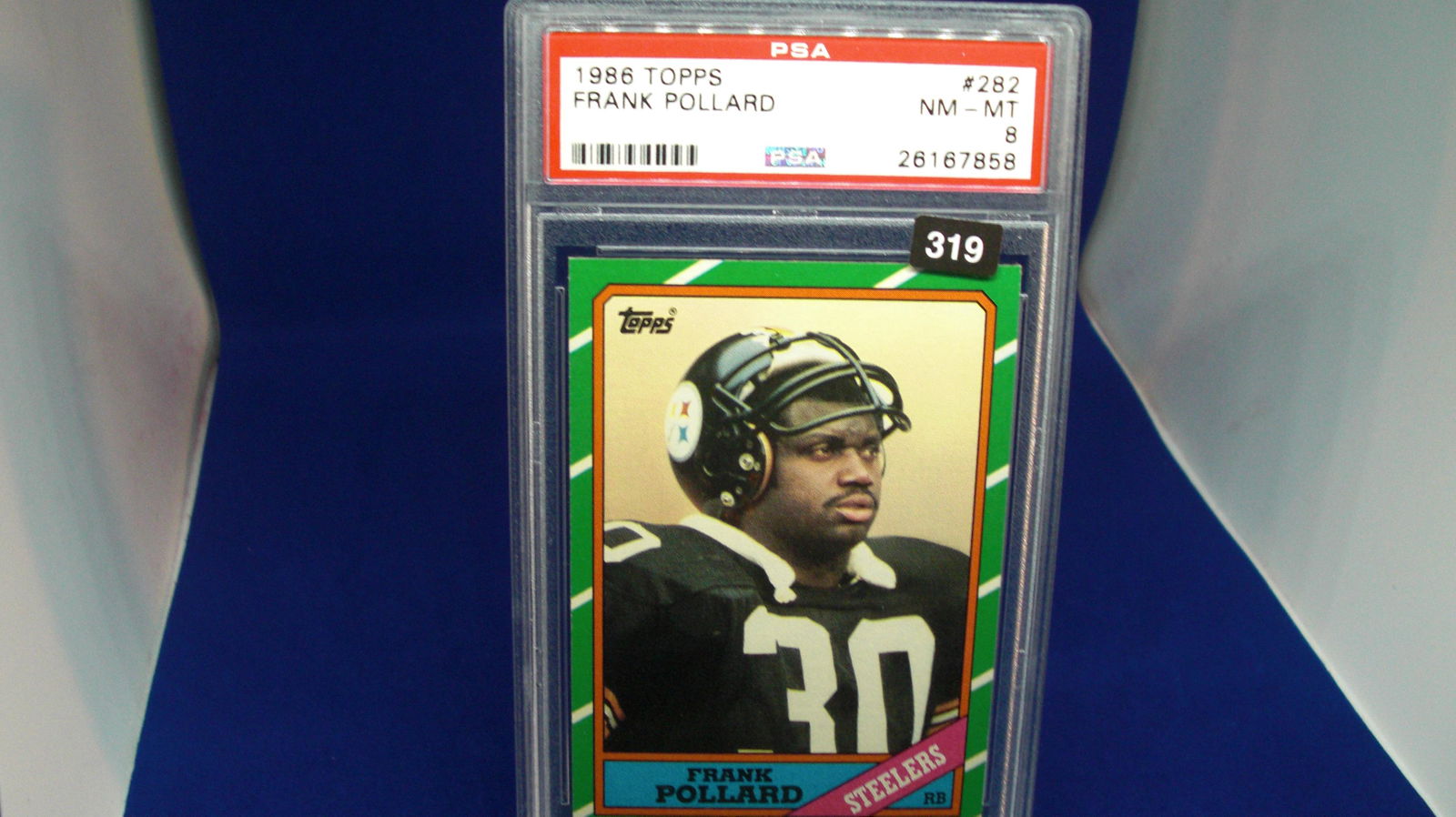 psa graded 1986 frank pollard mint 8 (1 of 1)