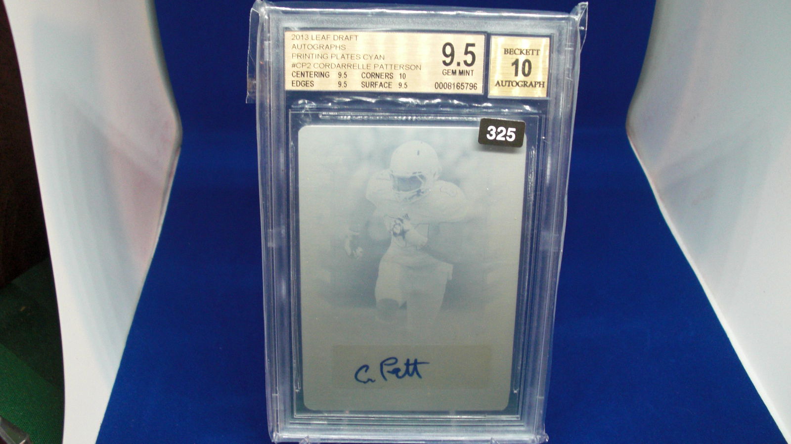 beckett graded 2013 printing plate auto cordarrelle (1 of 1)