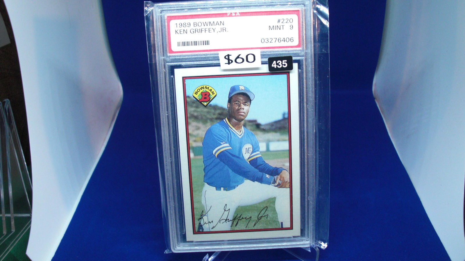 psa graded 1989 ken griffey jr mint 9 (1 of 1)