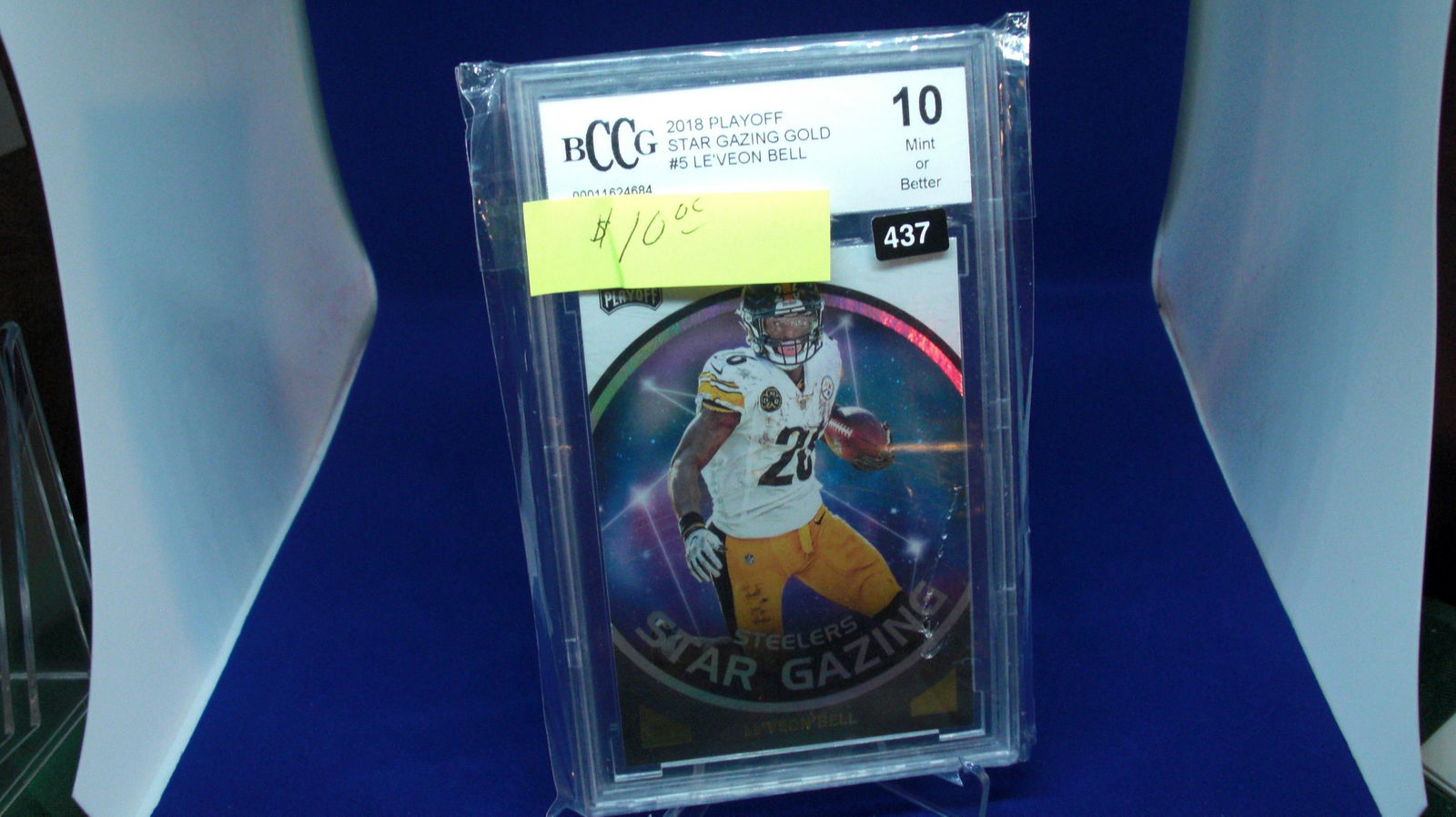 beckett graded 2018 le'veon bell mint 10 (1 of 1)