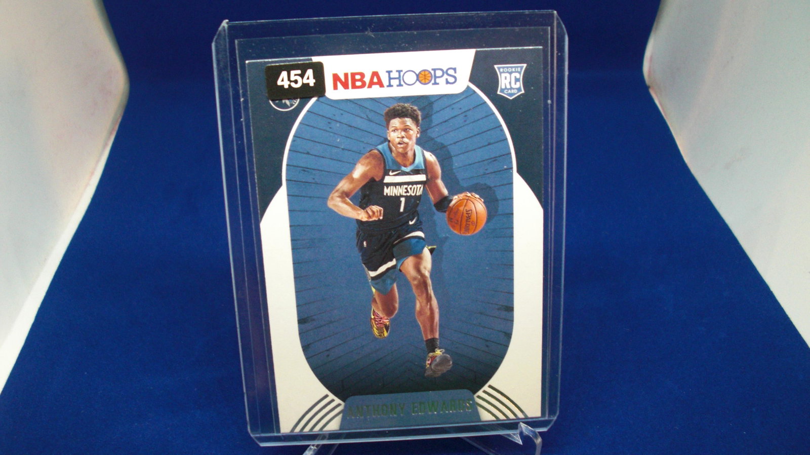 anthony edwards rated rookie: in top loader