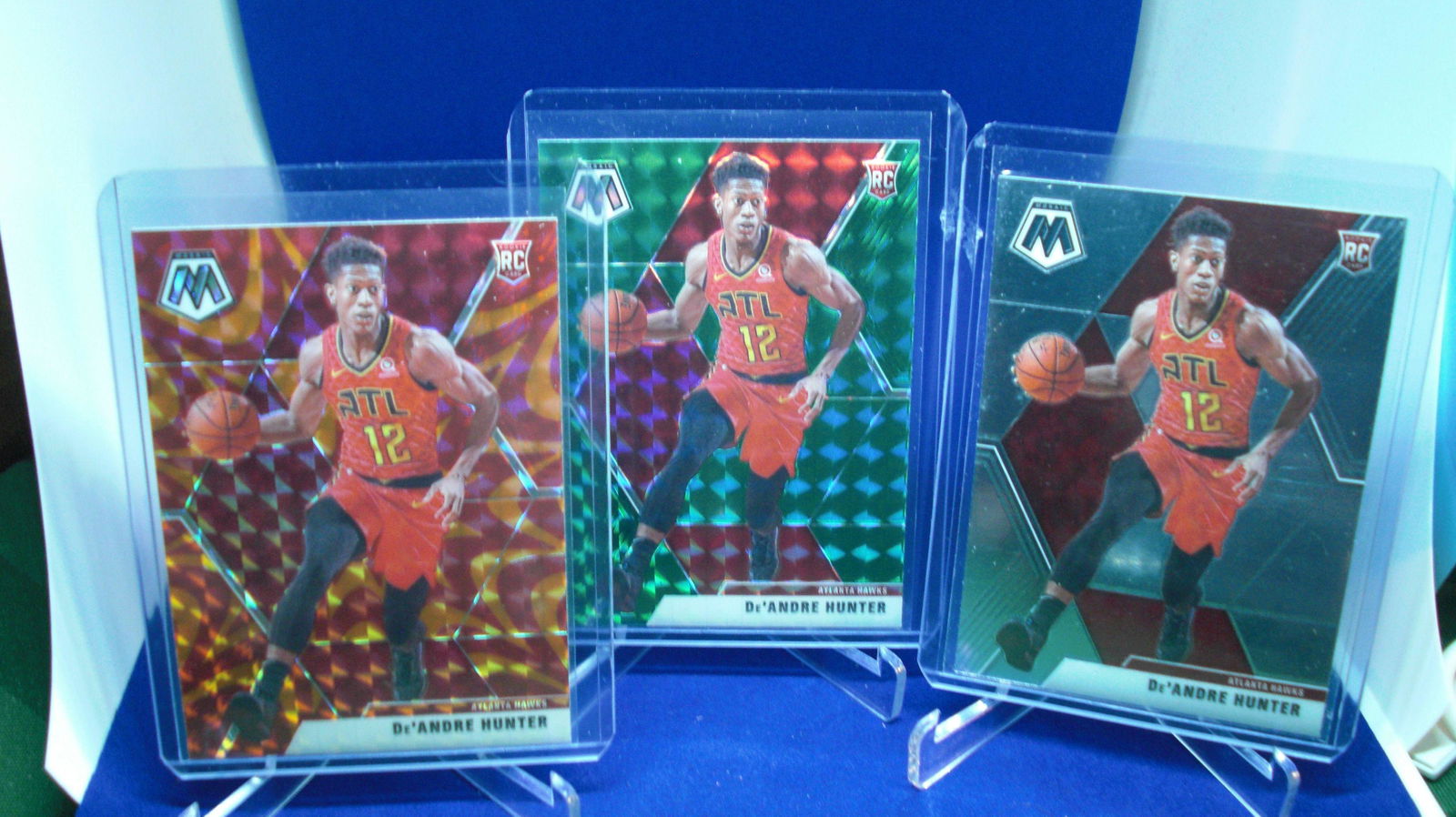lot of 3 de'andre hunter cards (1 of 1)