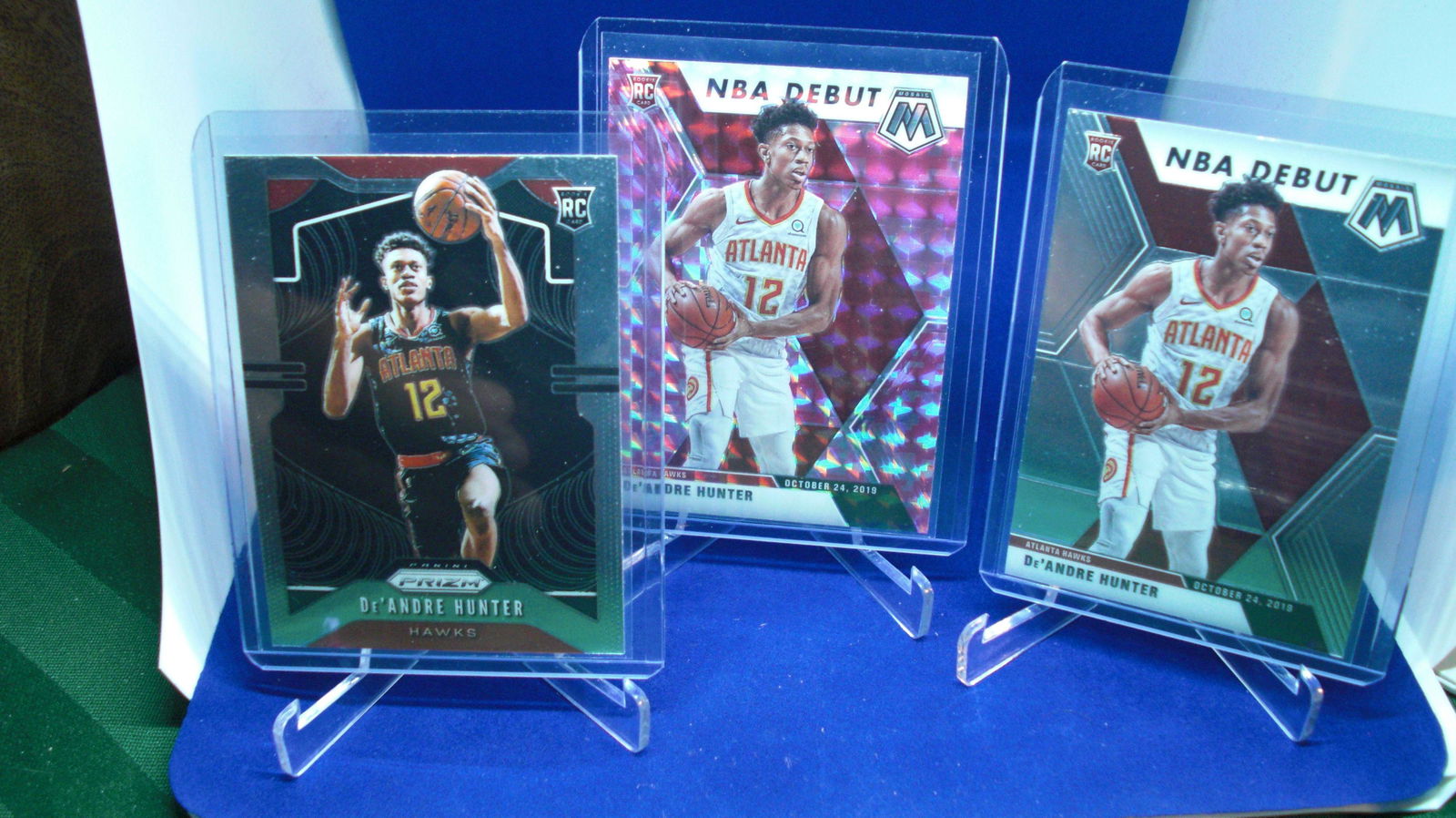 lot of 3 de'andre hunter cards (1 of 1)