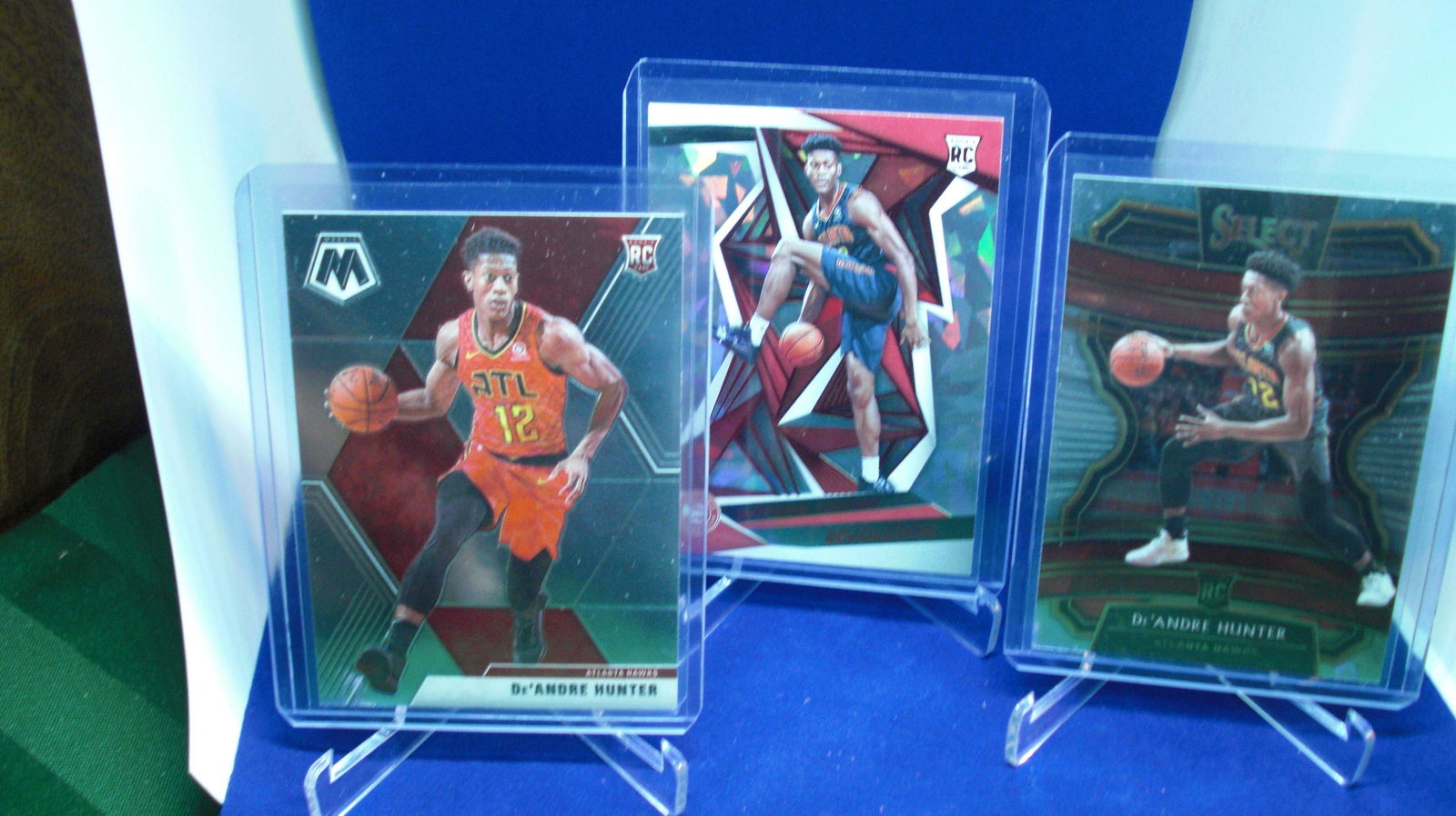 lot of 3 de'andre hunter cards (1 of 1)
