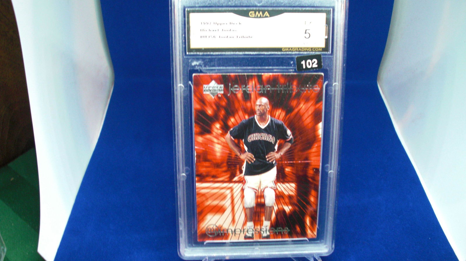 gma graded 1997 michael jordan mint 5 (1 of 1)