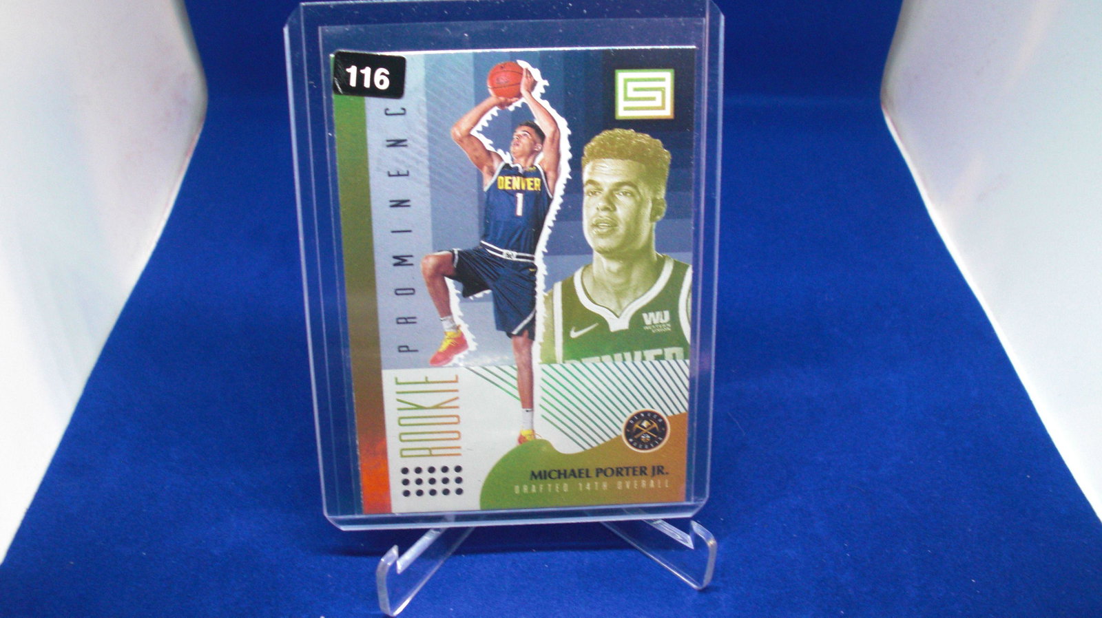 michael porter jr rookie: in top loader