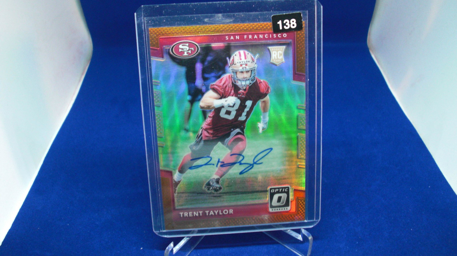 trent taylor signature rookie optic (1 of 1)