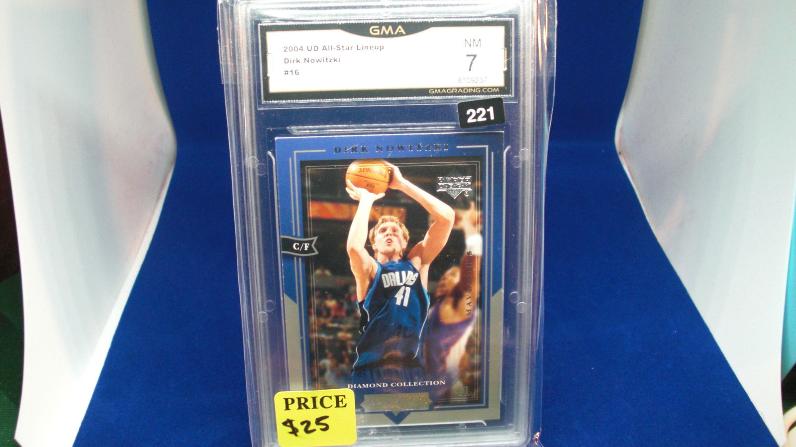gma graded 2004 dirk nowitzki mint 7 (1 of 1)