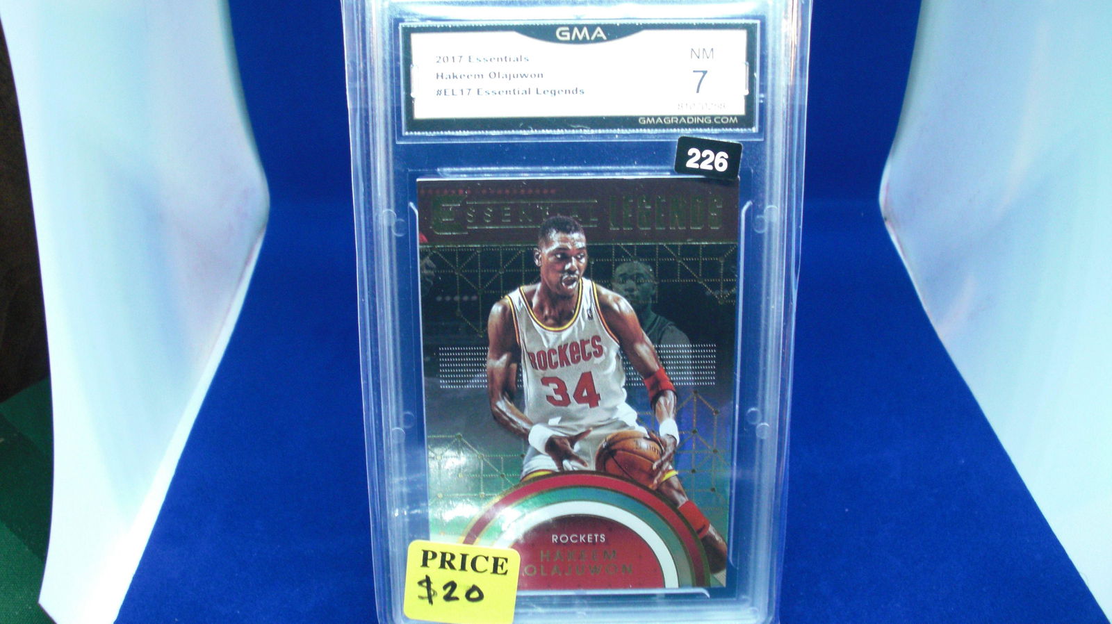 gma graded 2017 hakeem olajuwon mint 7 (1 of 1)