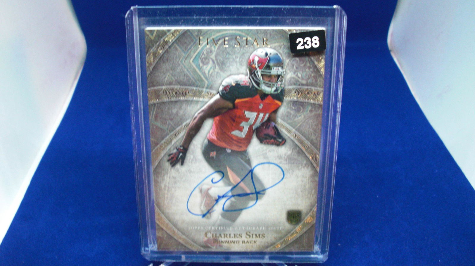 charles sims signature rookie five star (1 of 1)