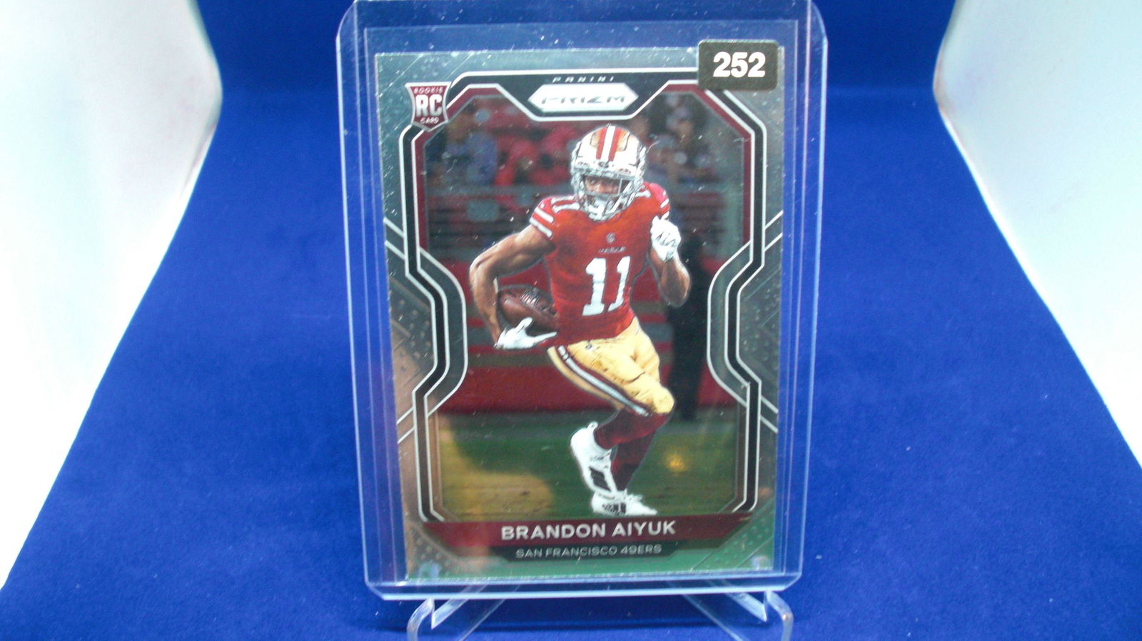 brandon aiyuk rookie prizm (1 of 1)