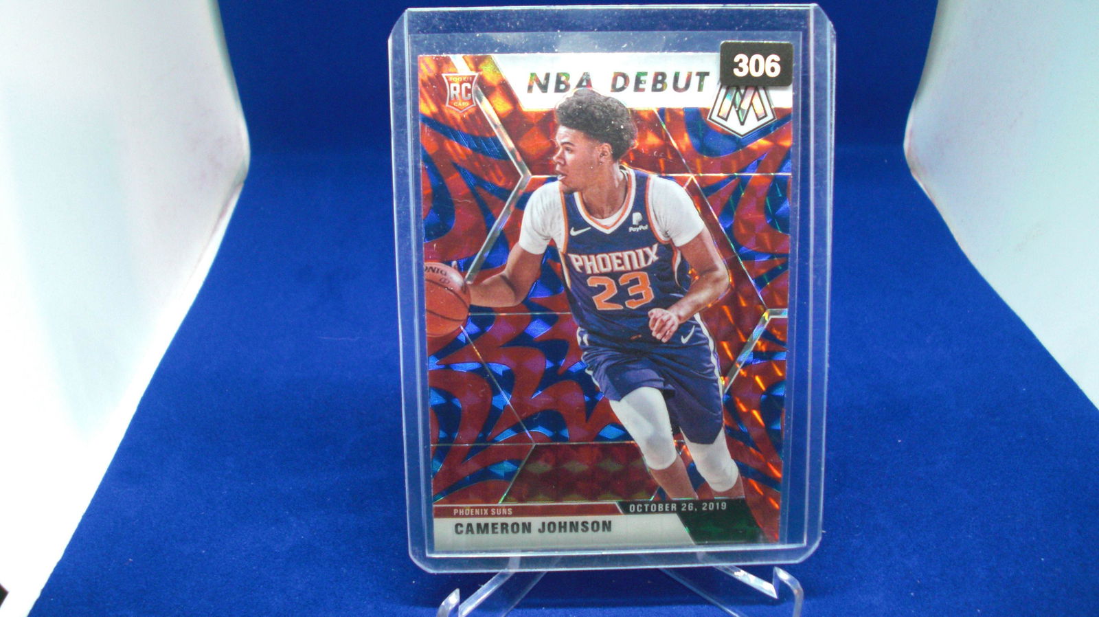 cameron johnson red/blue mosaic rookie (1 of 1)