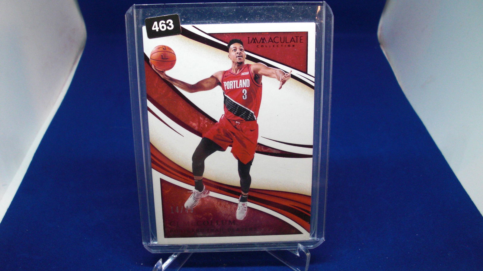cj mccollum #14/49 immaculate (1 of 1)