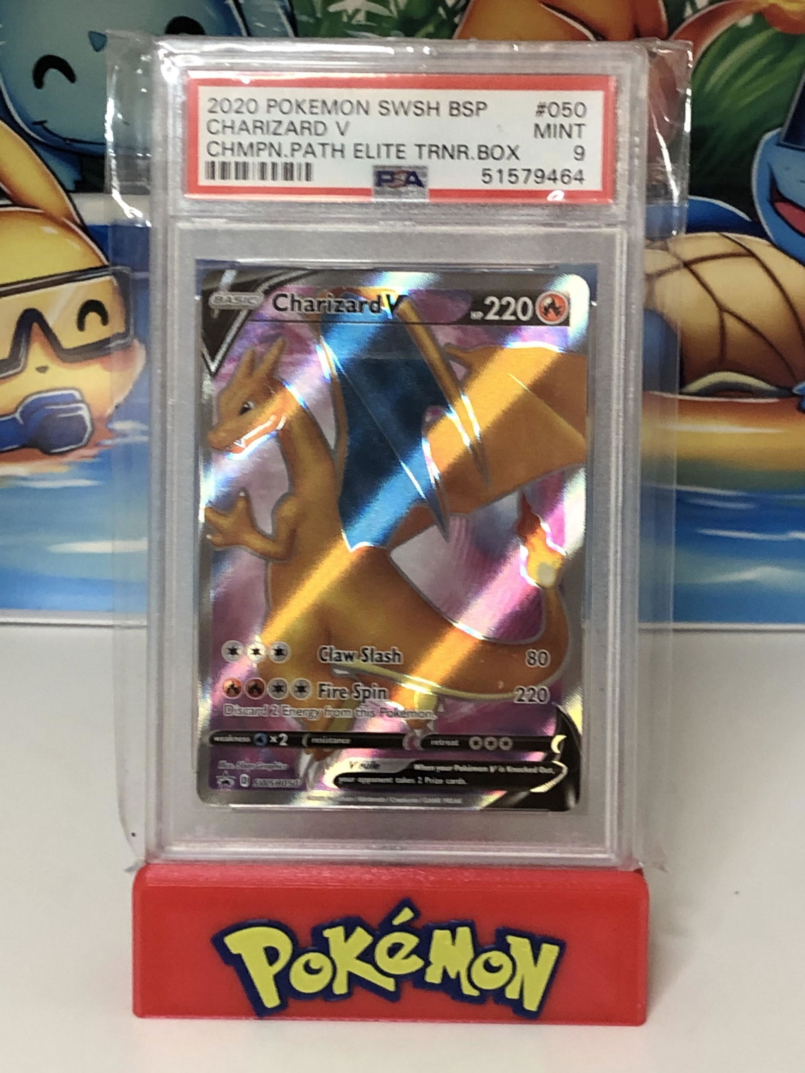 Charizard V Black Star Promo PSA 9 (1 of 1)