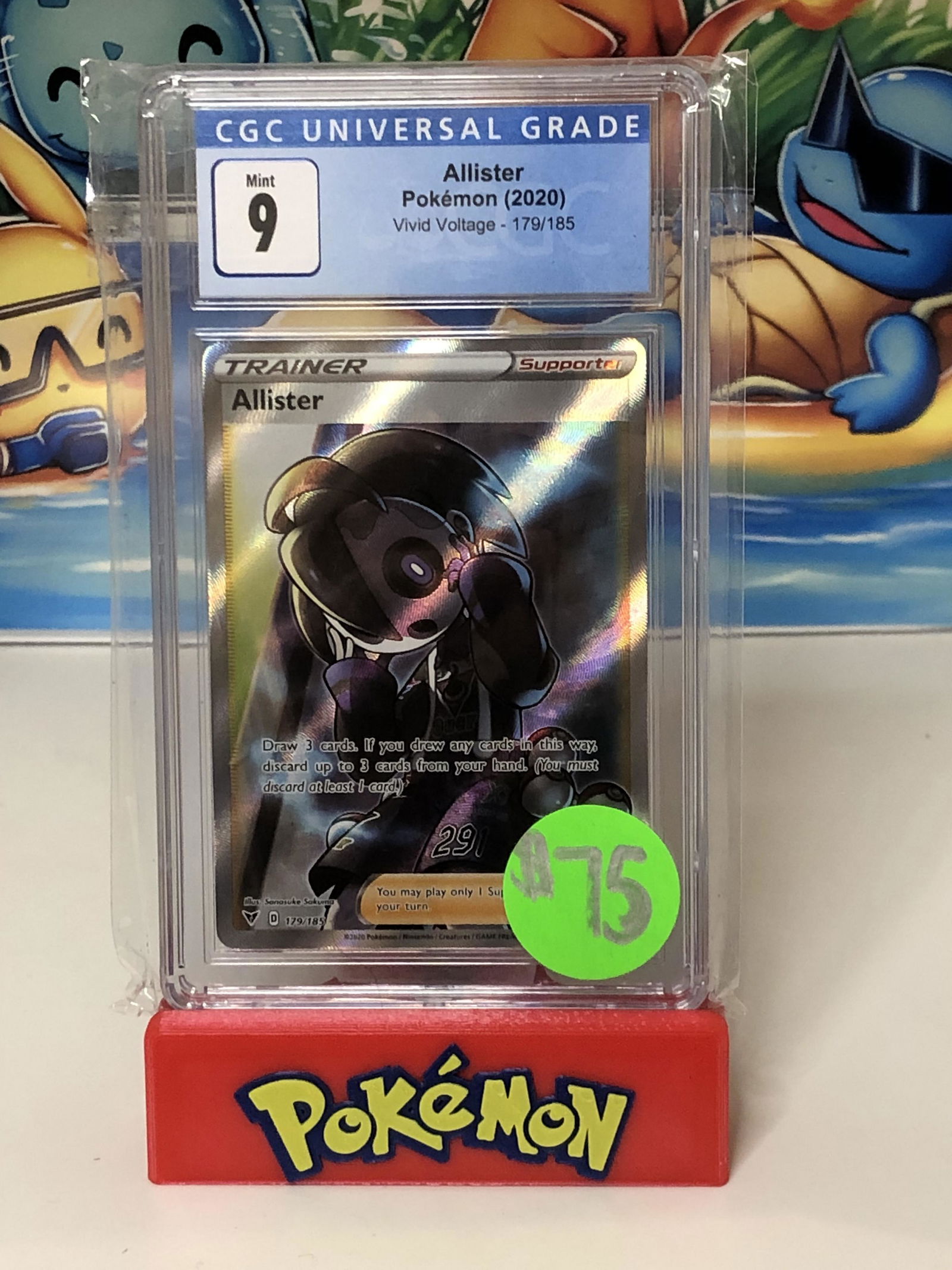 Allister Full Art CGC 9 (1 of 1)