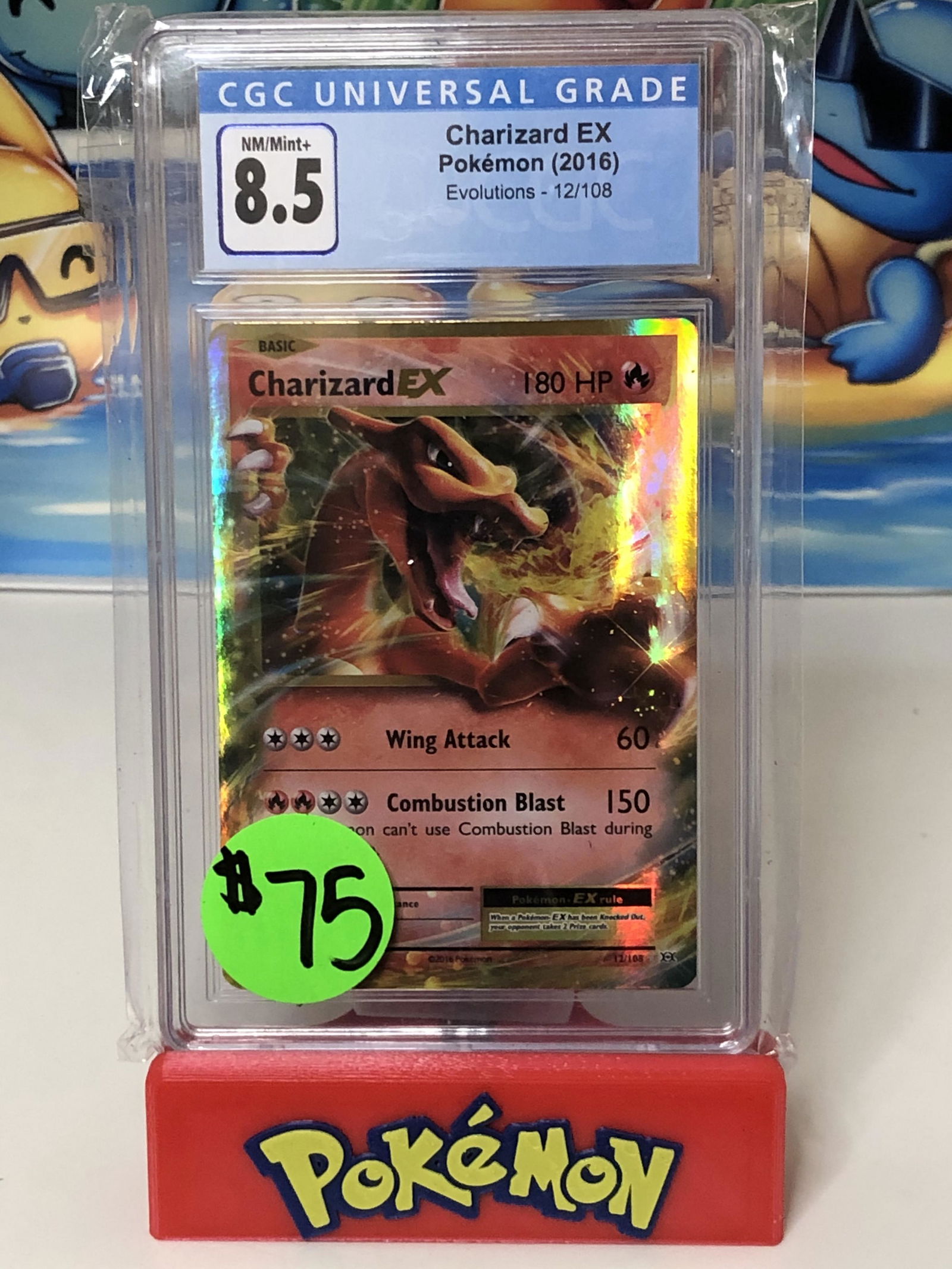 XY Evolutions Charizard EX CGC 8.5 (1 of 1)