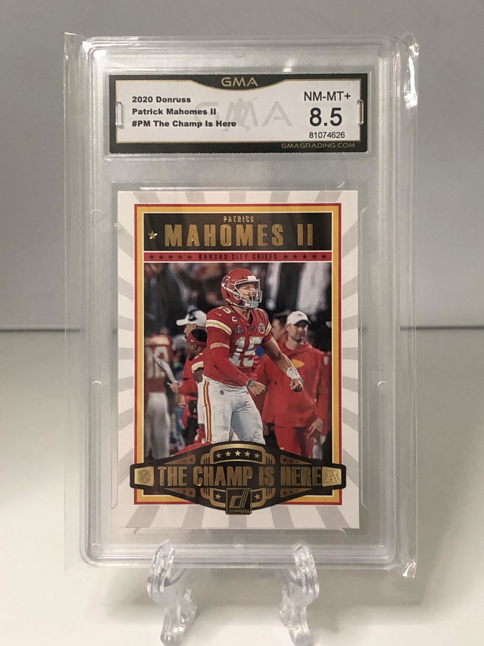Patrick Mahomes GMA 8.5 (1 of 1)