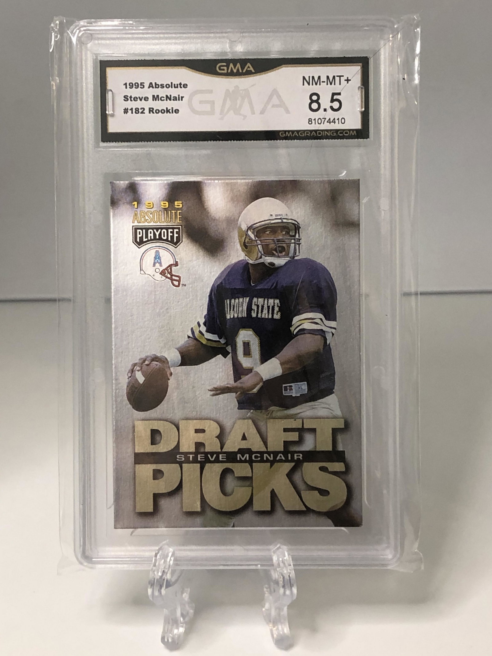 Steve Mcnair Rookie GMA 8.5: Steve Mcnair Rookie GMA 8.5
