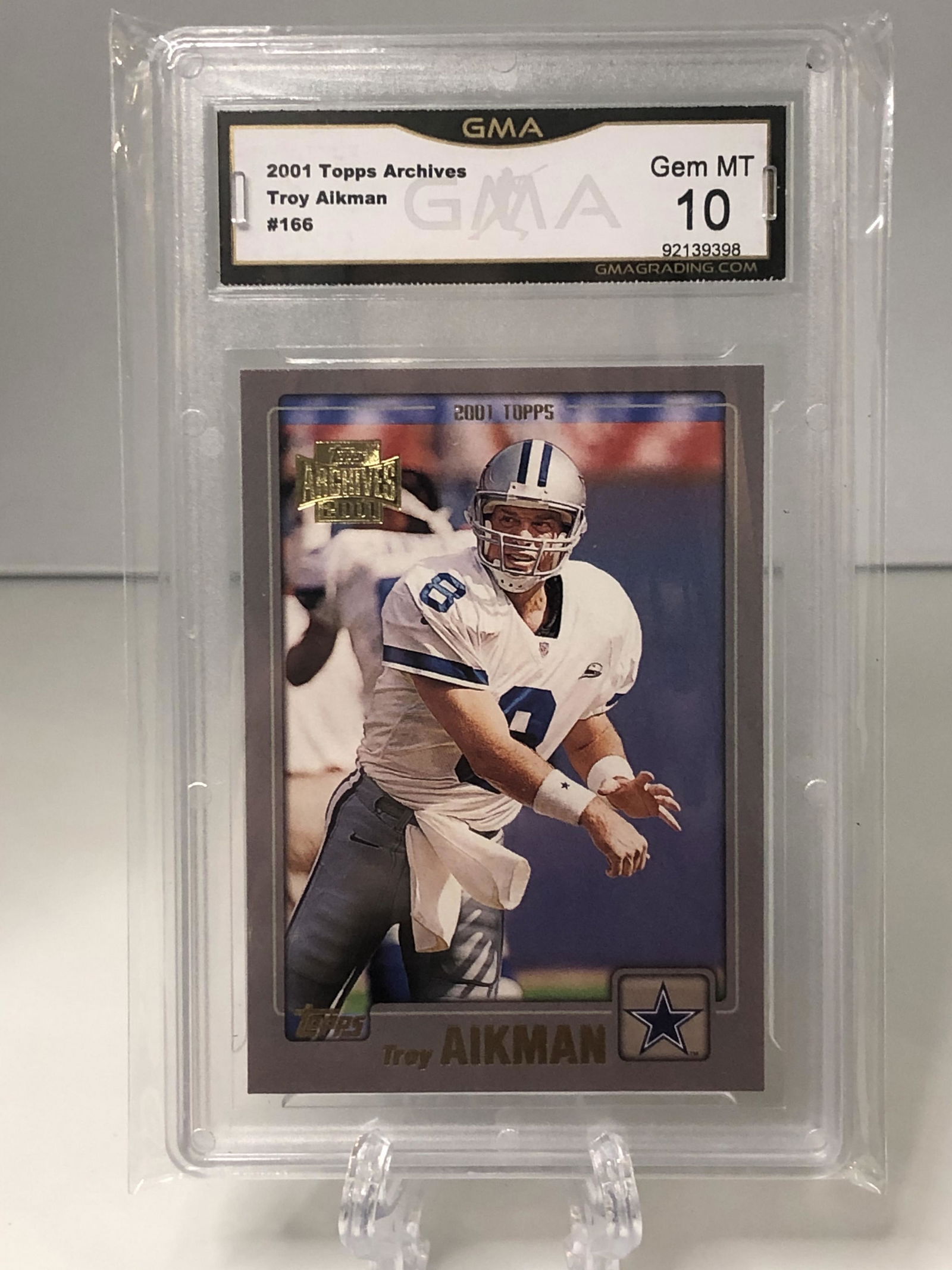 Troy Aikman Topps GMA 10 (1 of 1)