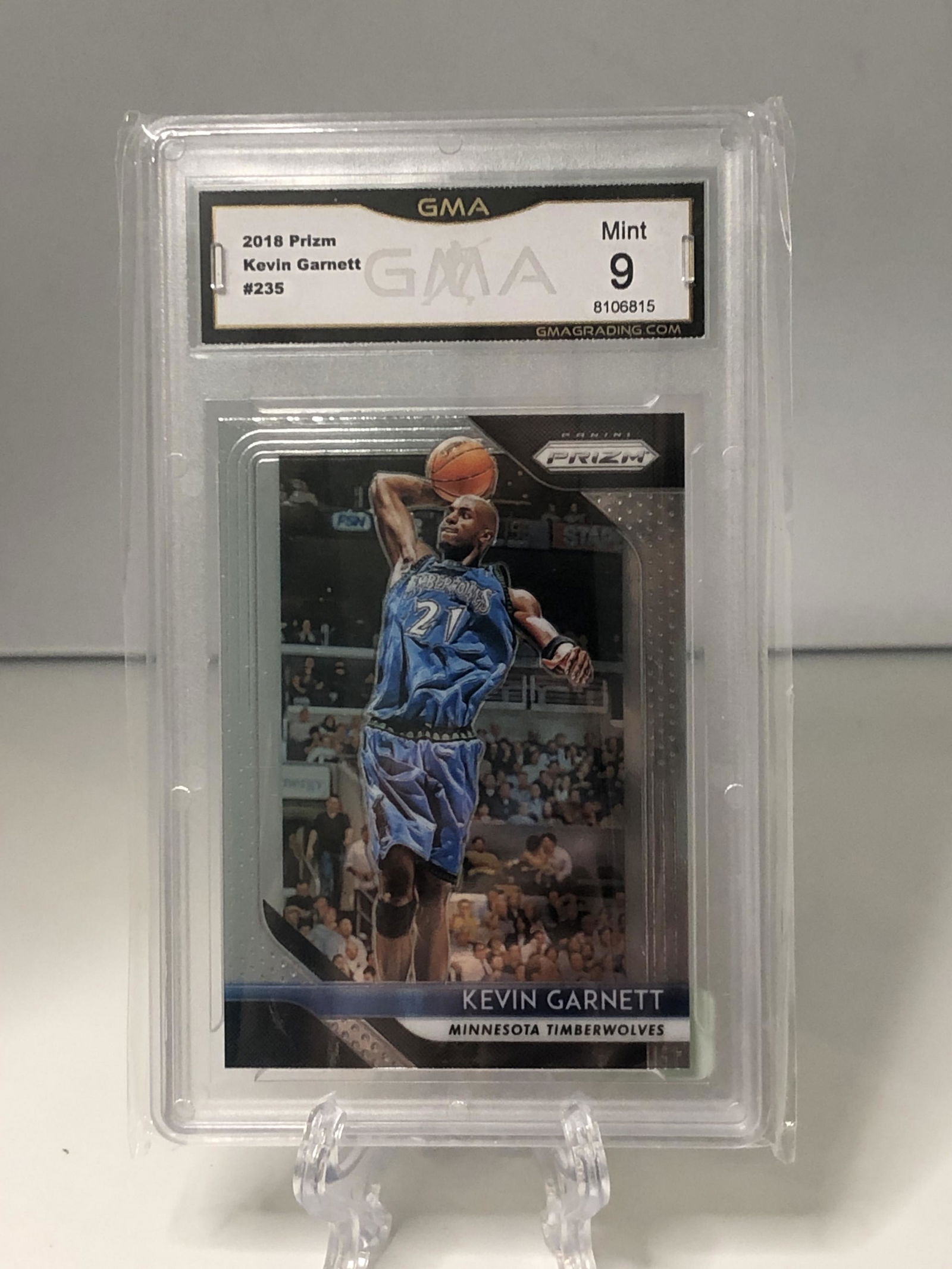 Kevin Garnett Panini Prizm GMA 9 (1 of 1)
