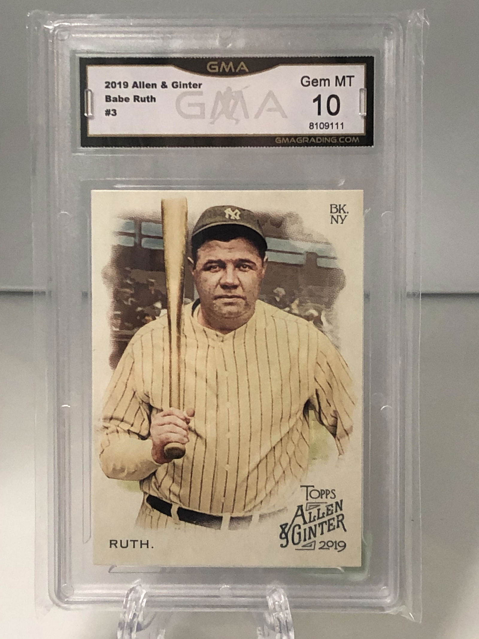 Babe Ruth Allen & Ginter GMA 10: Babe Ruth Allen & Ginter GMA 10