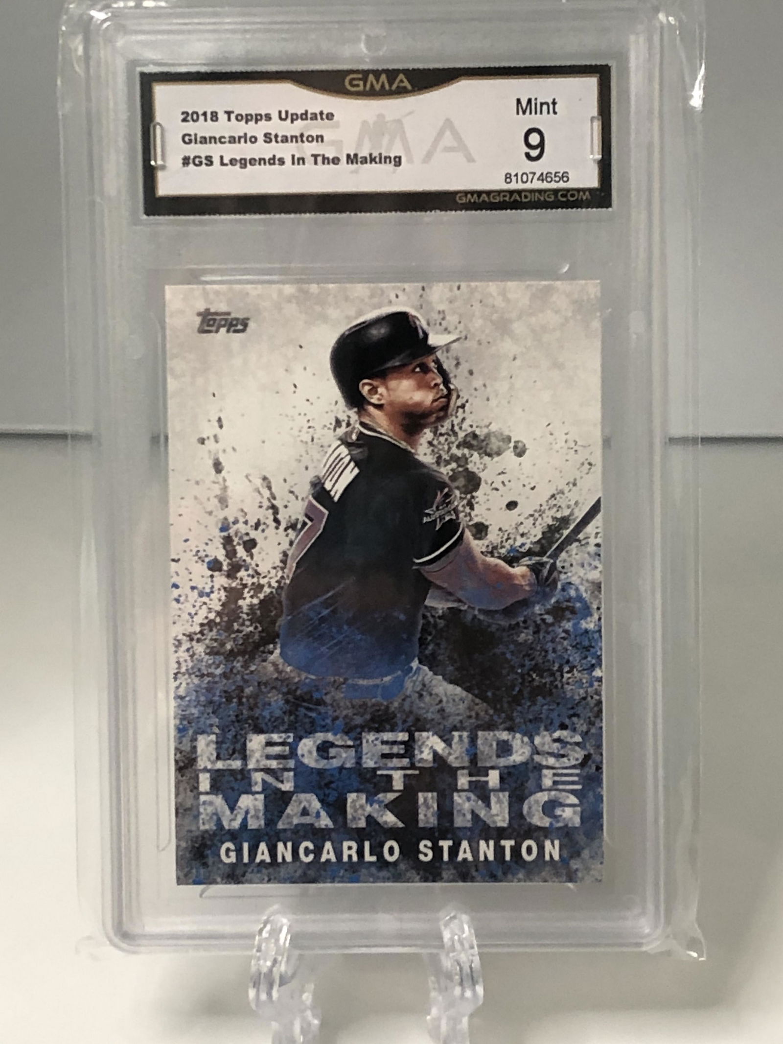 Giancarlo Stanton Topps Update Legends In The Making (1 of 1)