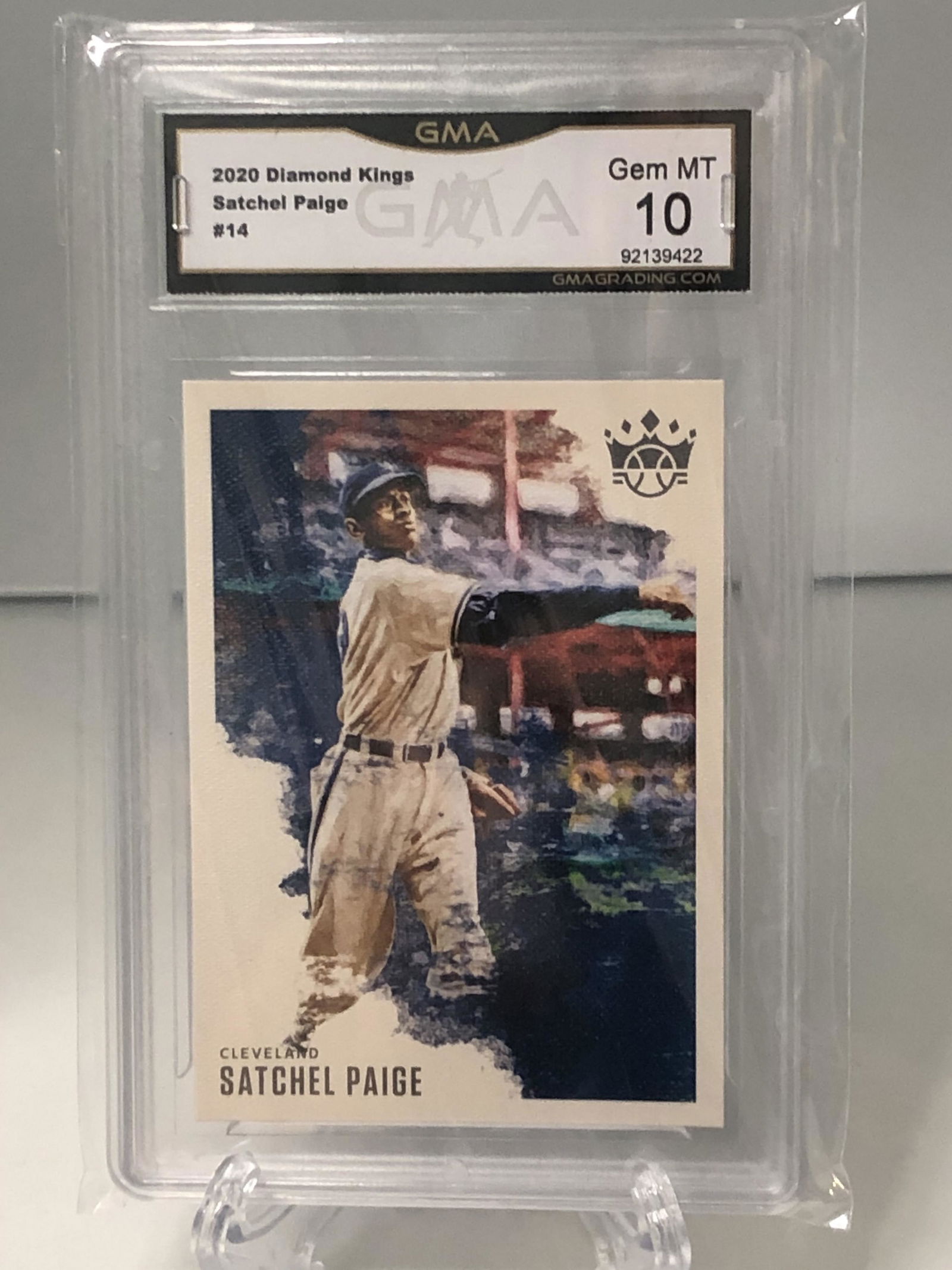 Satchel Paige Diamond Kings GMA 10 (1 of 1)