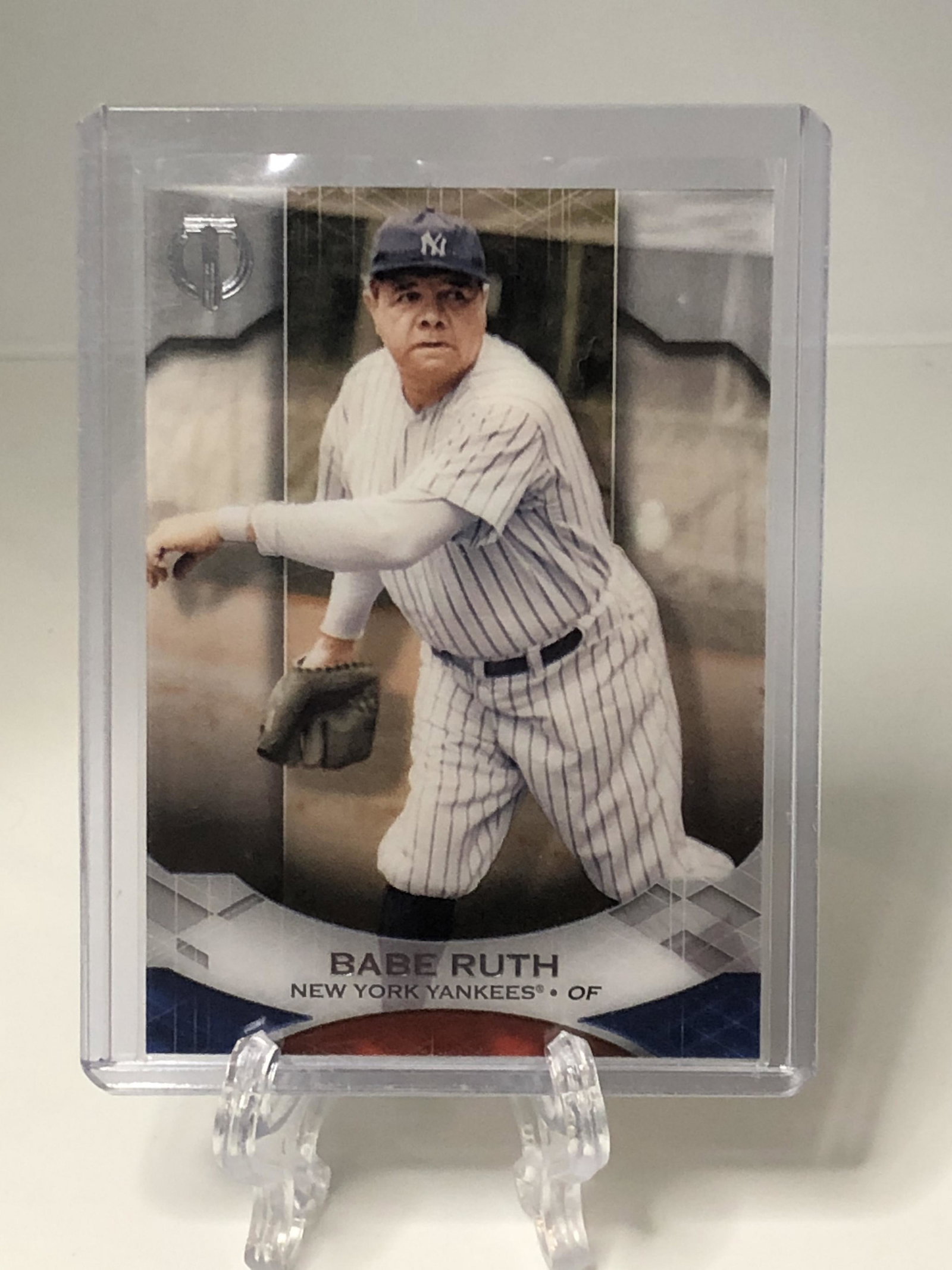 Babe Ruth Baseball Card: Babe Ruth Baseball Card