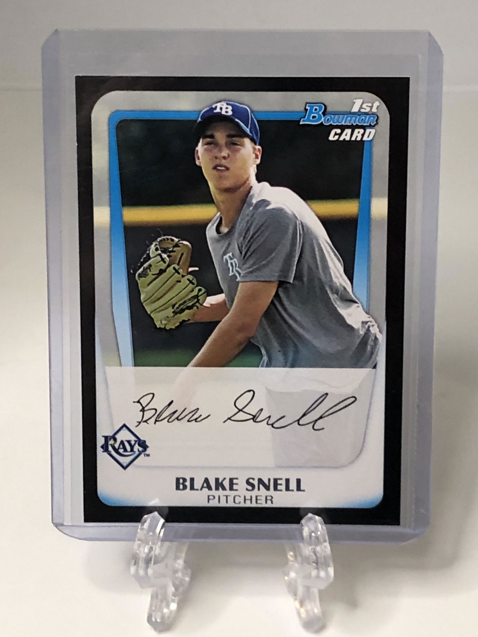 Blake Snell Bowman Rookie Auto (1 of 1)