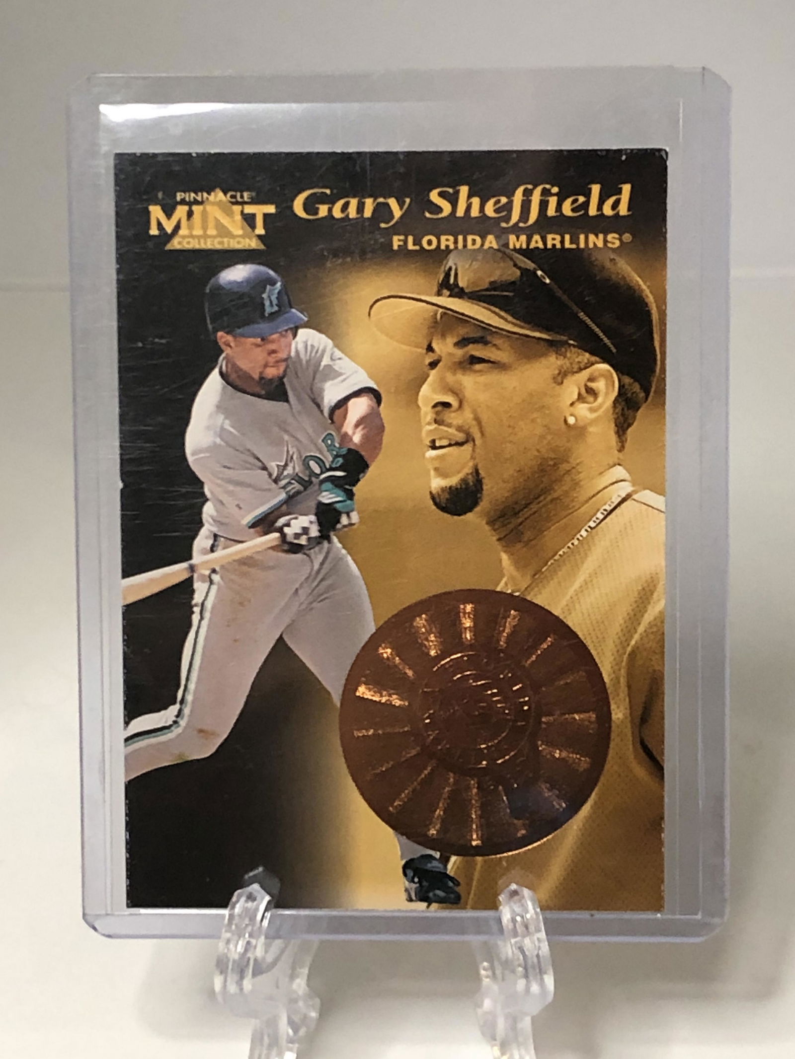 Gary Sheffield Relic Baseball Card (1 of 1)