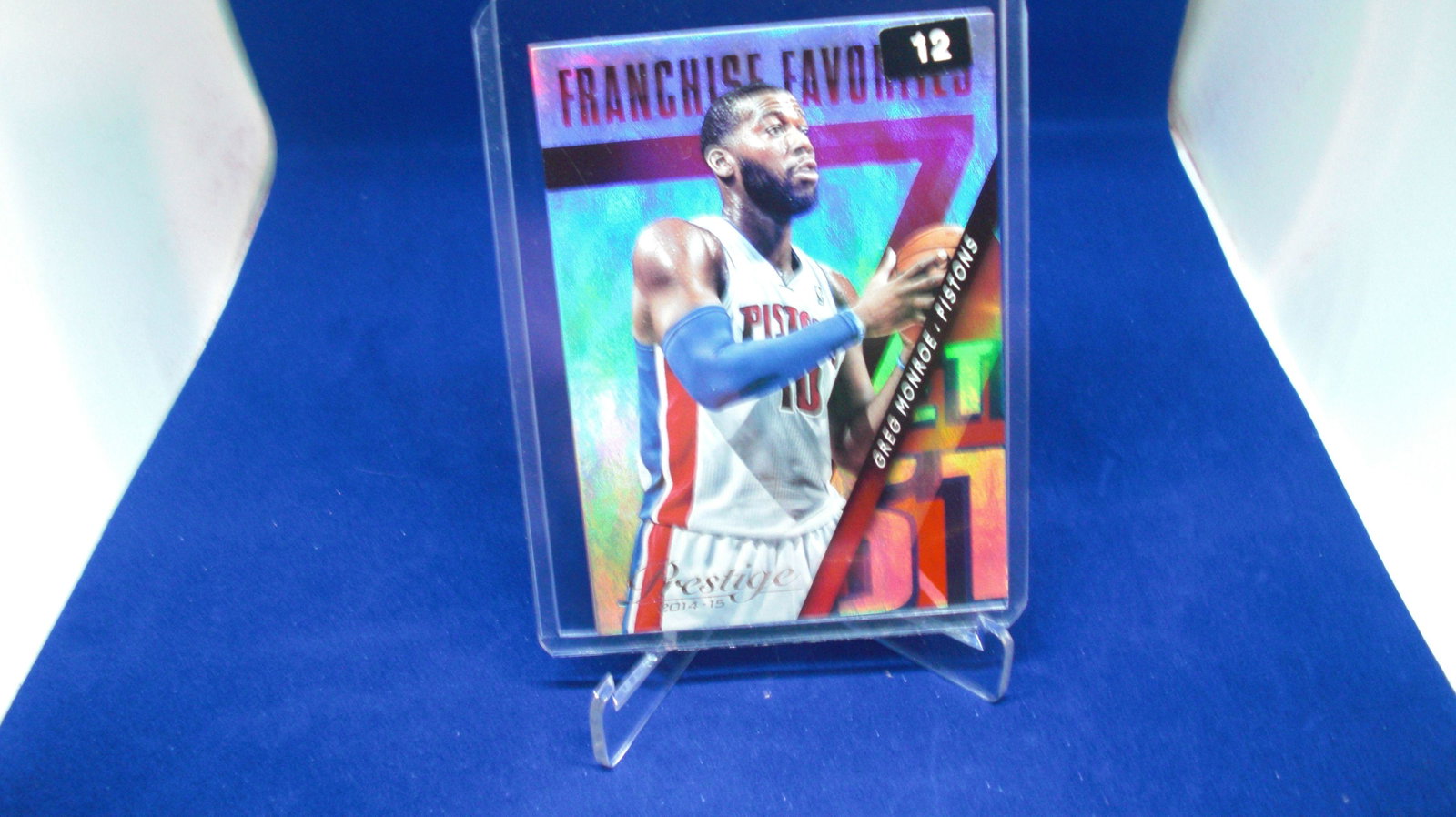greg monroe prestige: in top loader