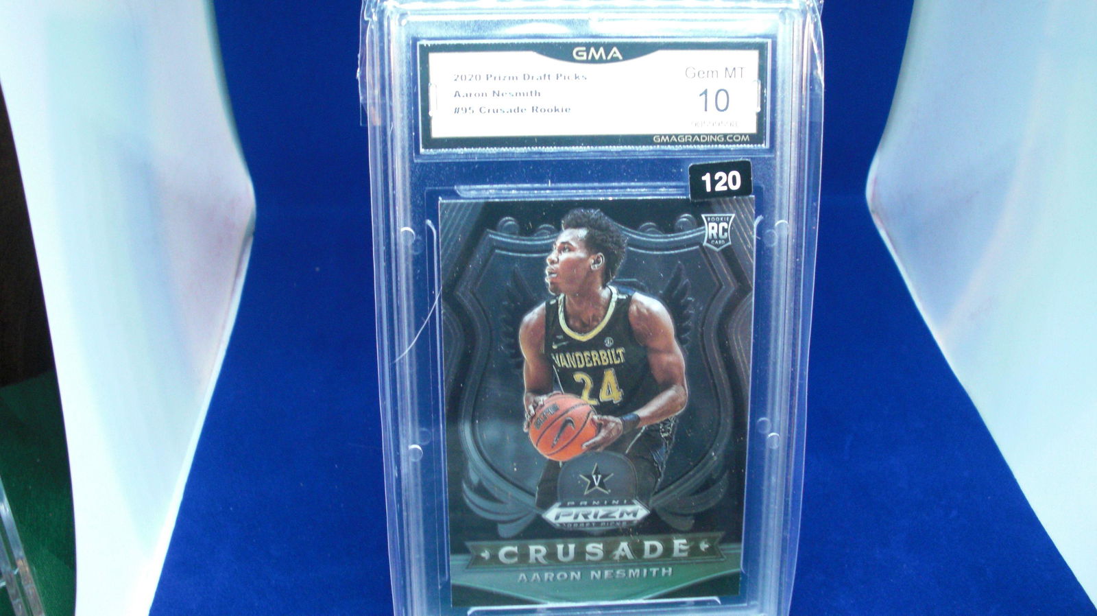 gma graded 2020 aaron nuesmith crusade rookie mint 10 (1 of 1)