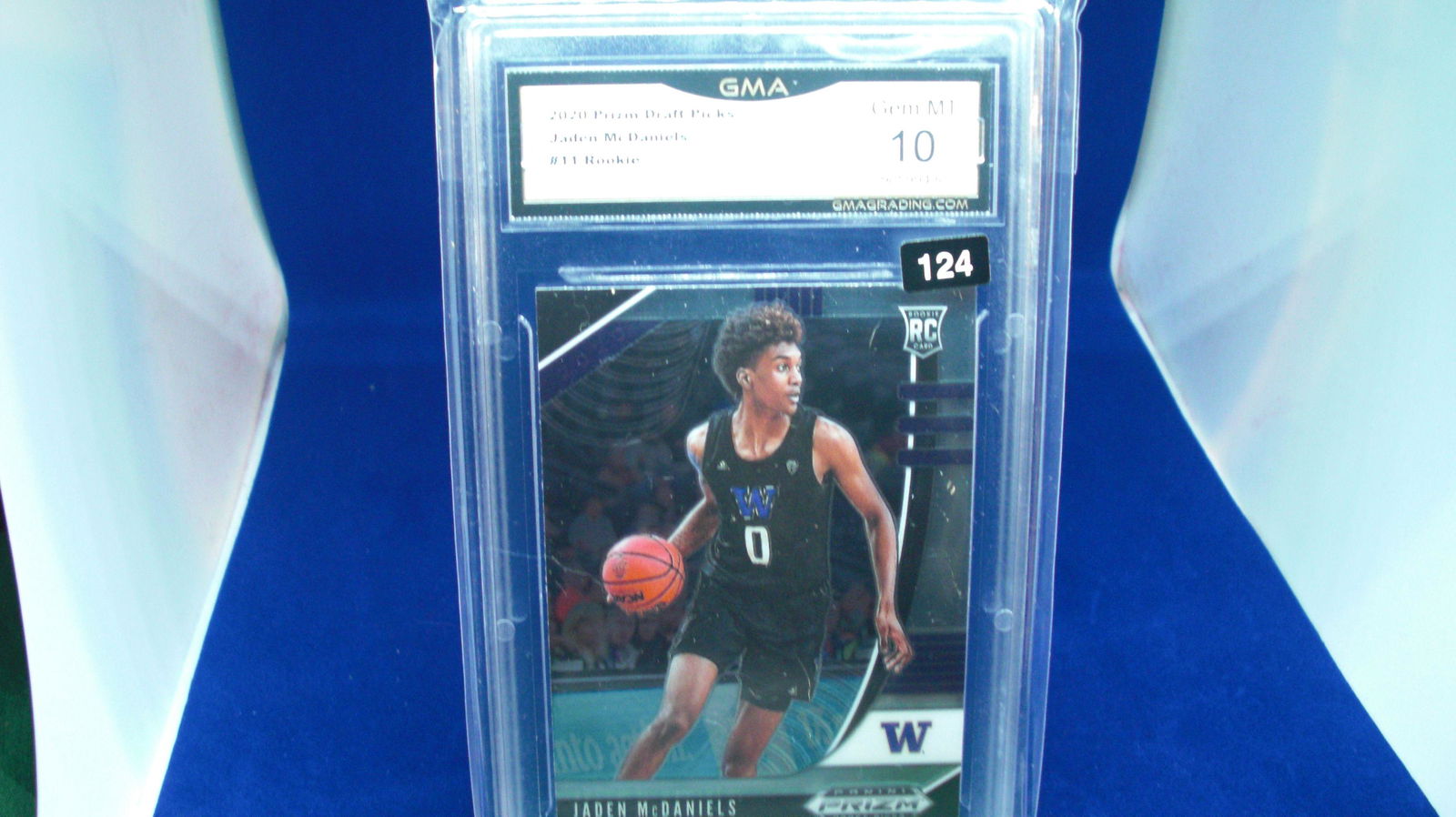 gma graded 2020 jaden mcdaniels rookie mint 10 (1 of 1)