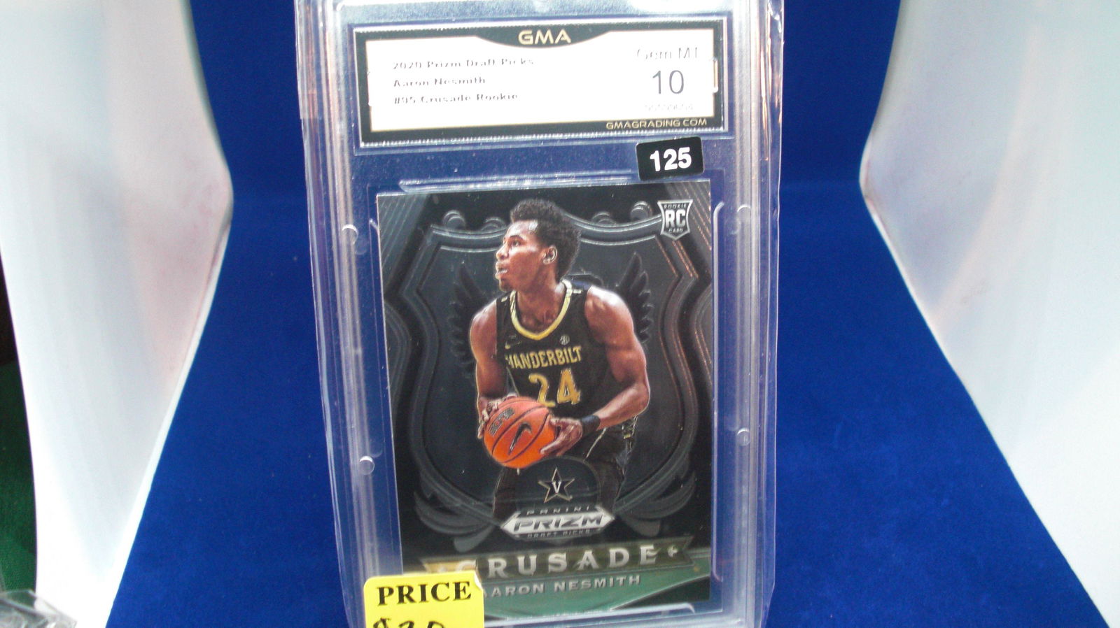 gma graded 2020 aaron nesmith crusade rookie mint 10 (1 of 1)