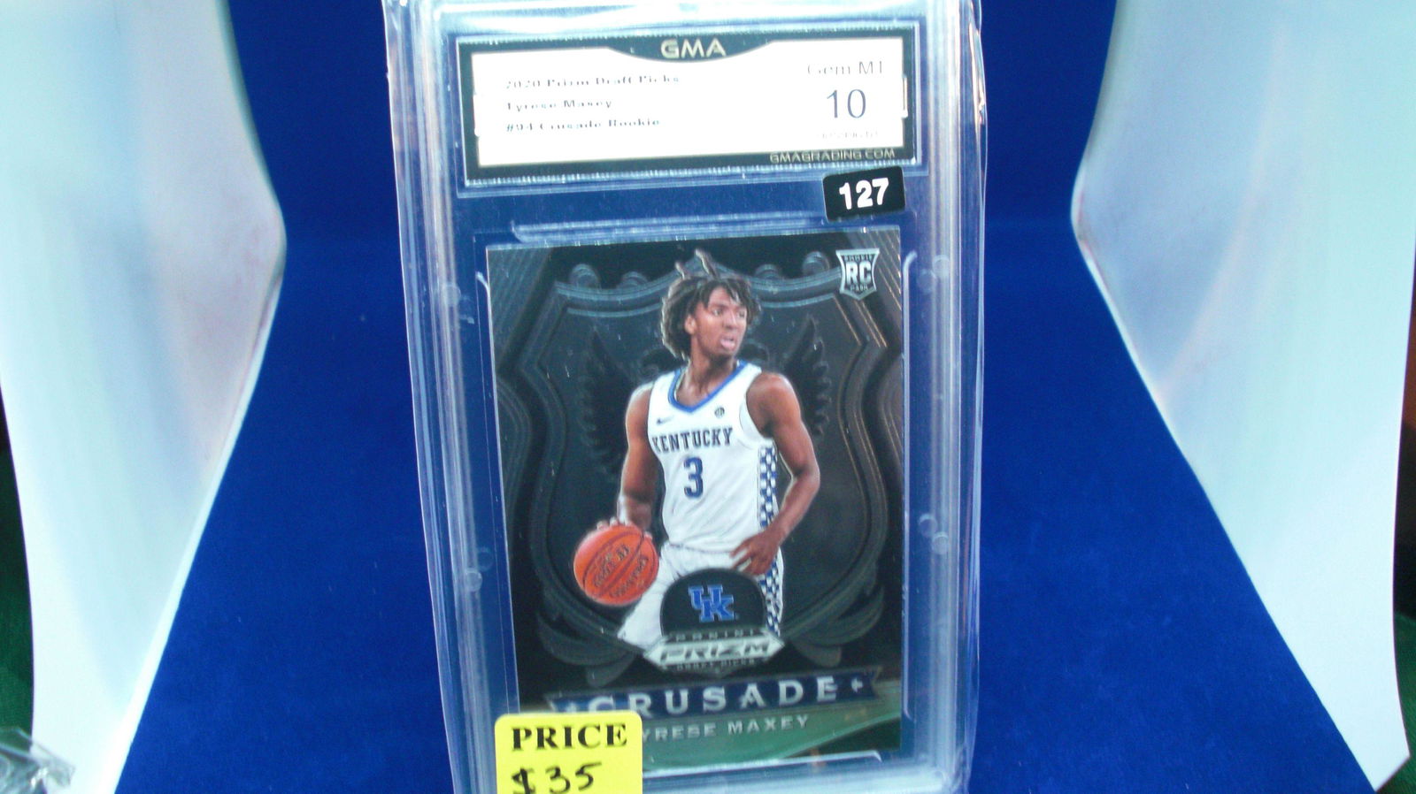 gma graded 2020 tyrese maxey rookie mint 10 (1 of 1)
