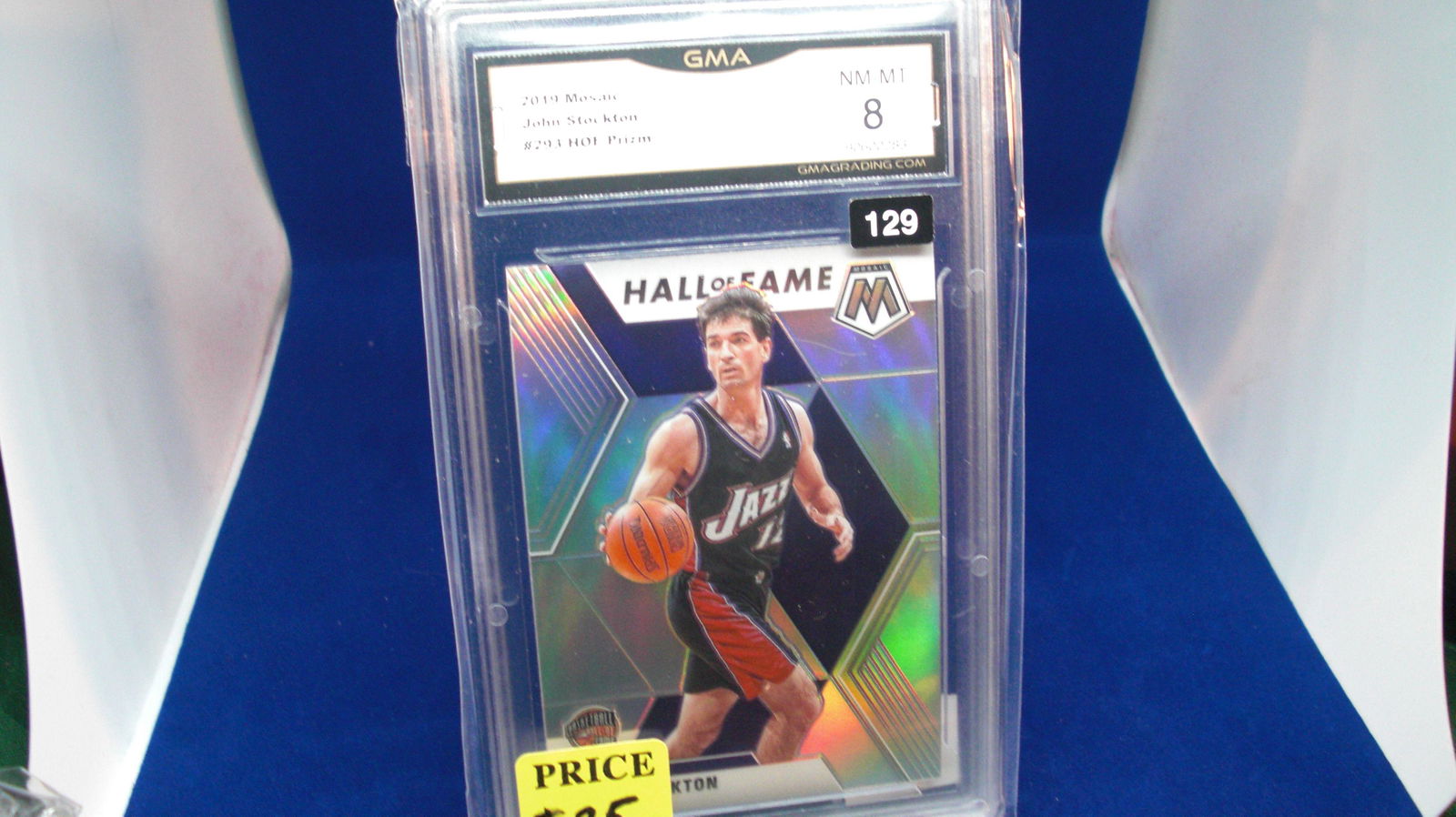 gma graded 2019 john stockton prizm mint 8 (1 of 1)