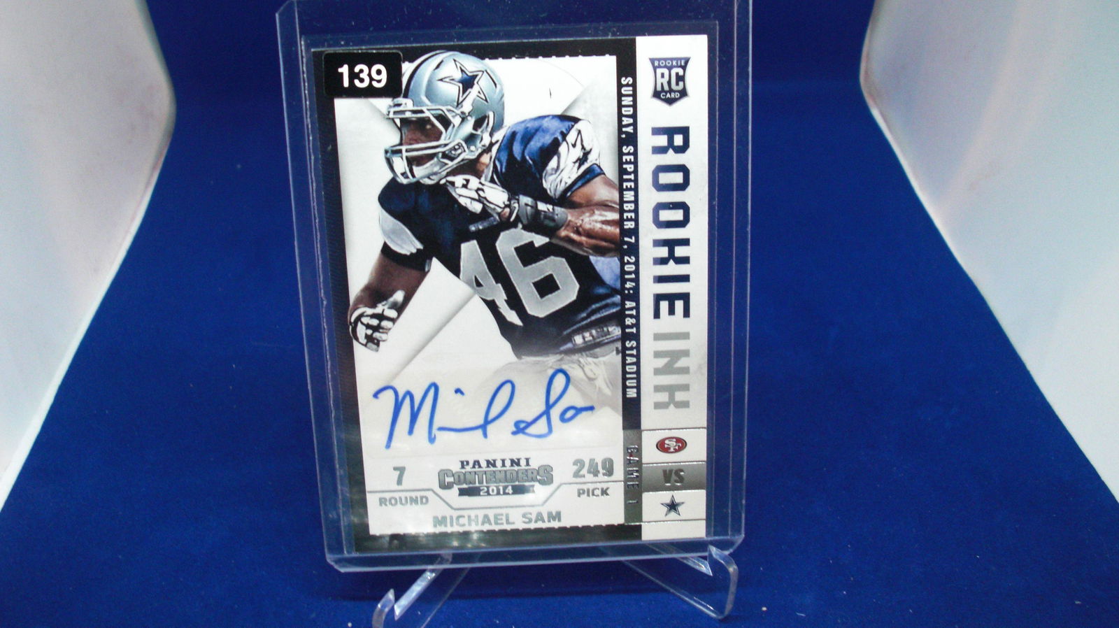 michael sam signature rookie (1 of 1)