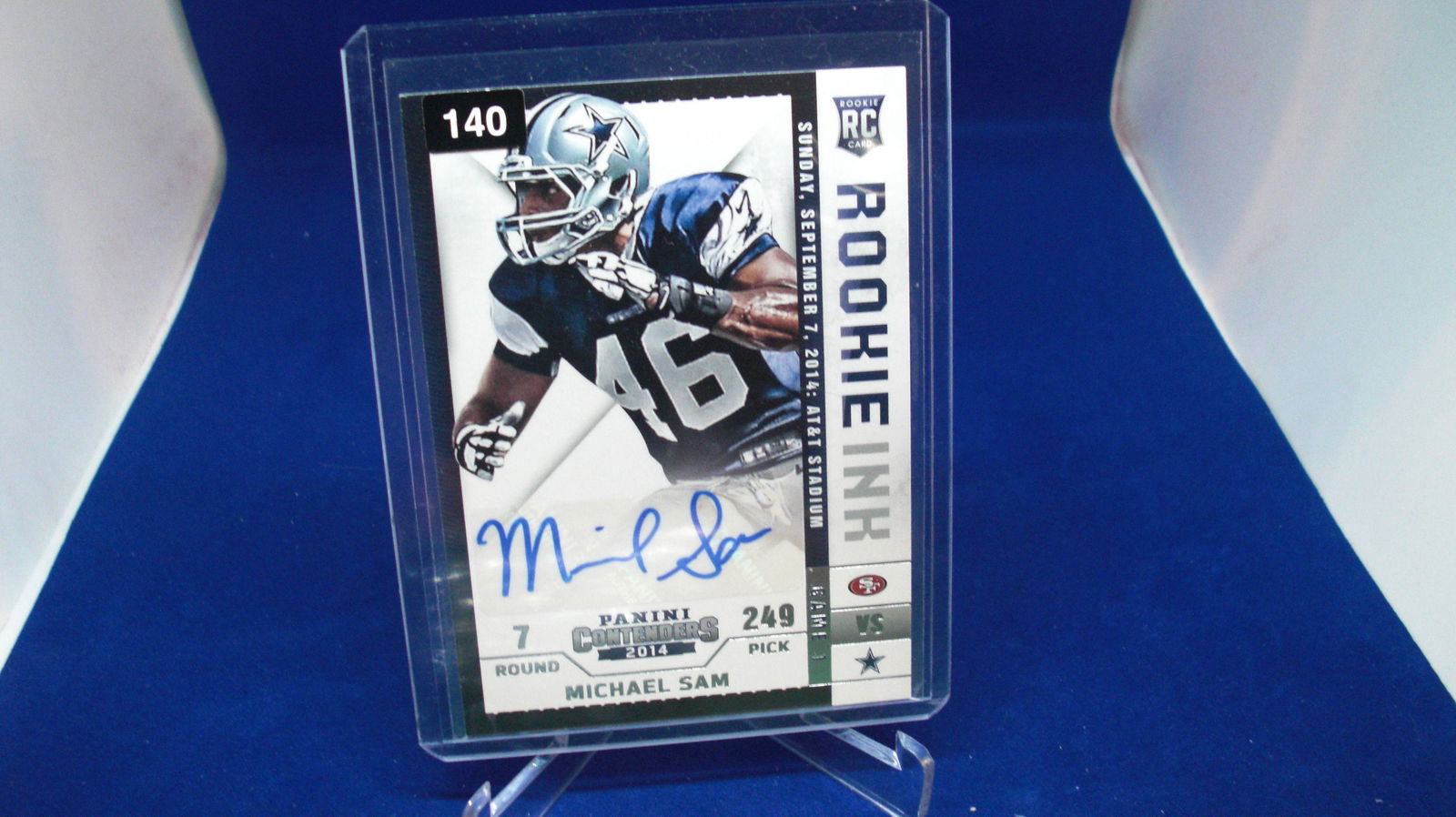 michael sam signature rookie (1 of 1)
